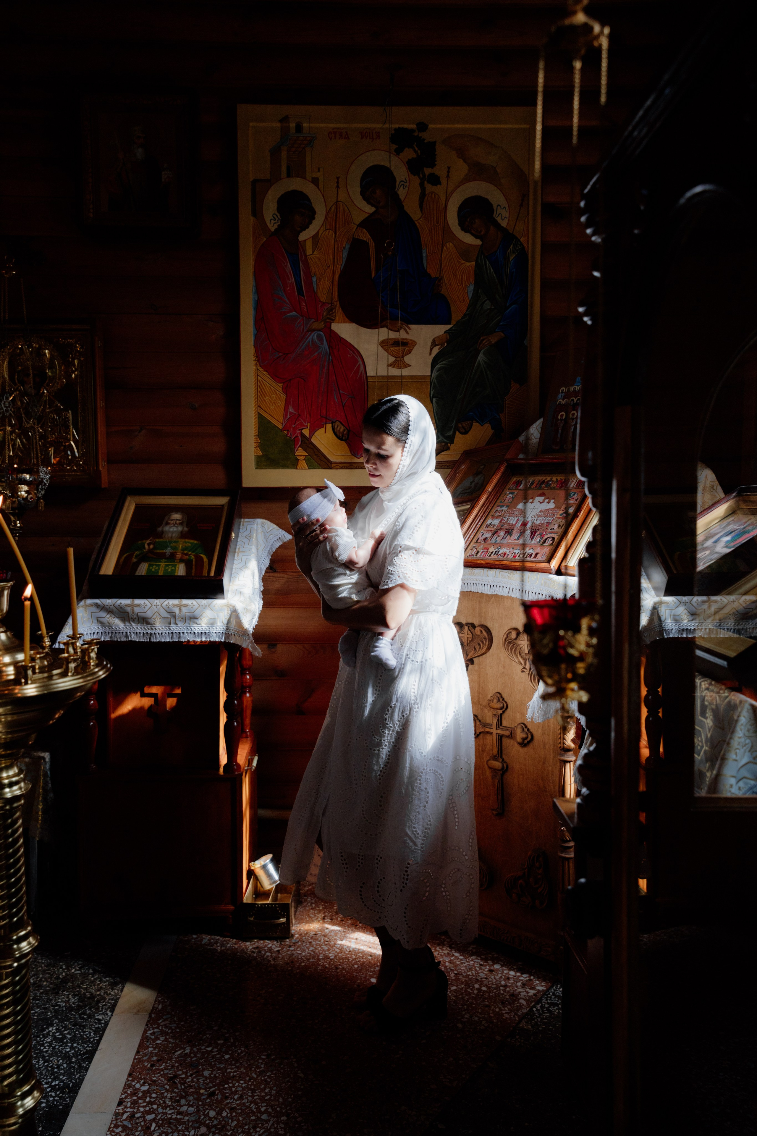 Крещение Таисии. Семейный фотограф документалист в Пензе Лопатинская Татья
