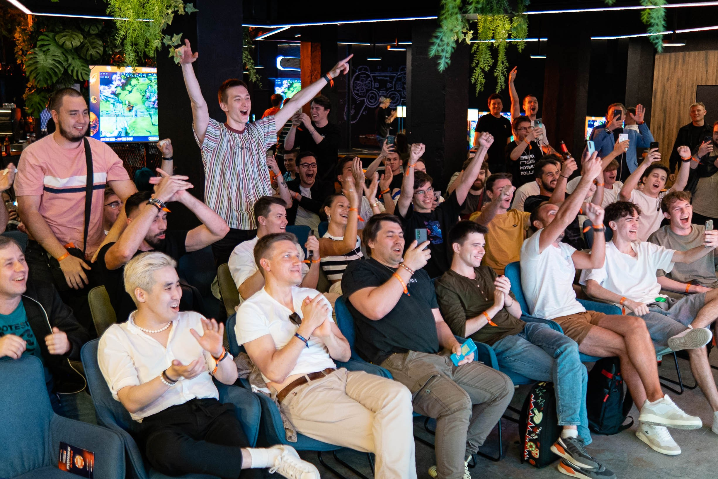 Win Line.Турнир по Dota2 и трансляция чемпионата International. Репортажный фотограф Денис Тихомиров. Москва