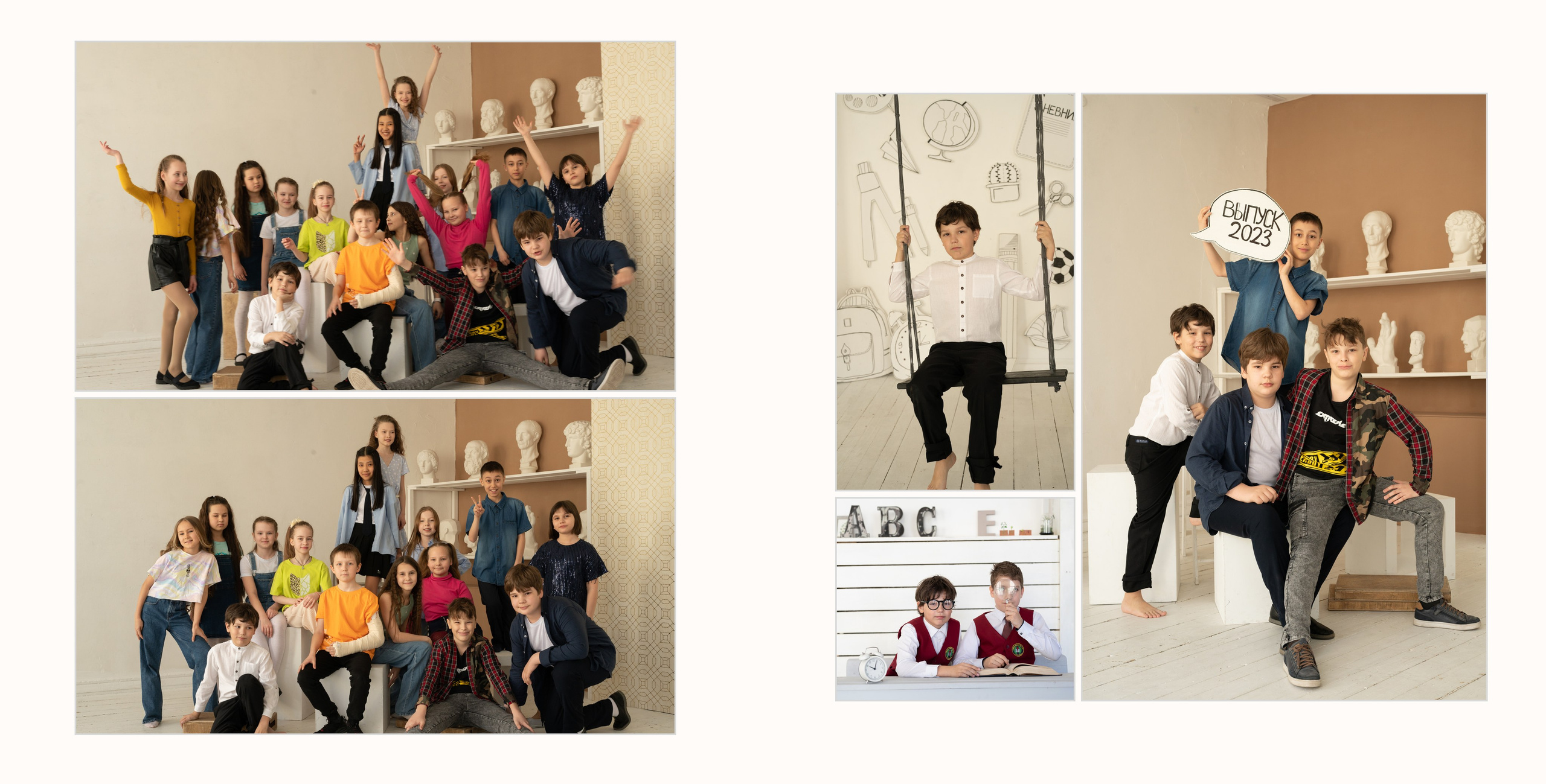 16 гимназия 4"К» альбом 20×20. Фотограф новорожденных, семейный детский в Тюмени Татьяна Морозова