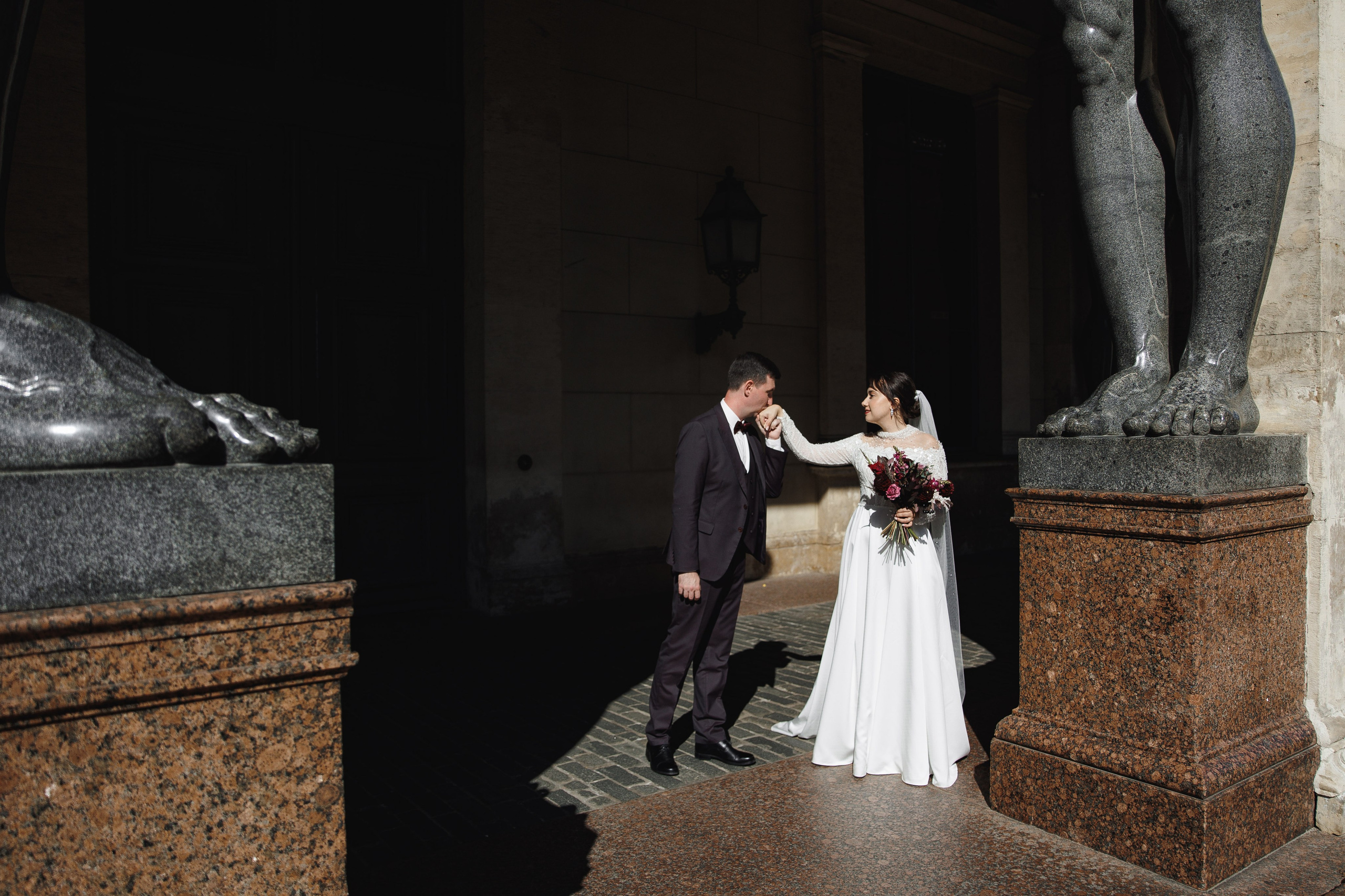 Алла и Андрей. Wedding photographer in St. Petersburg, Europe and Israel Anna Agafon