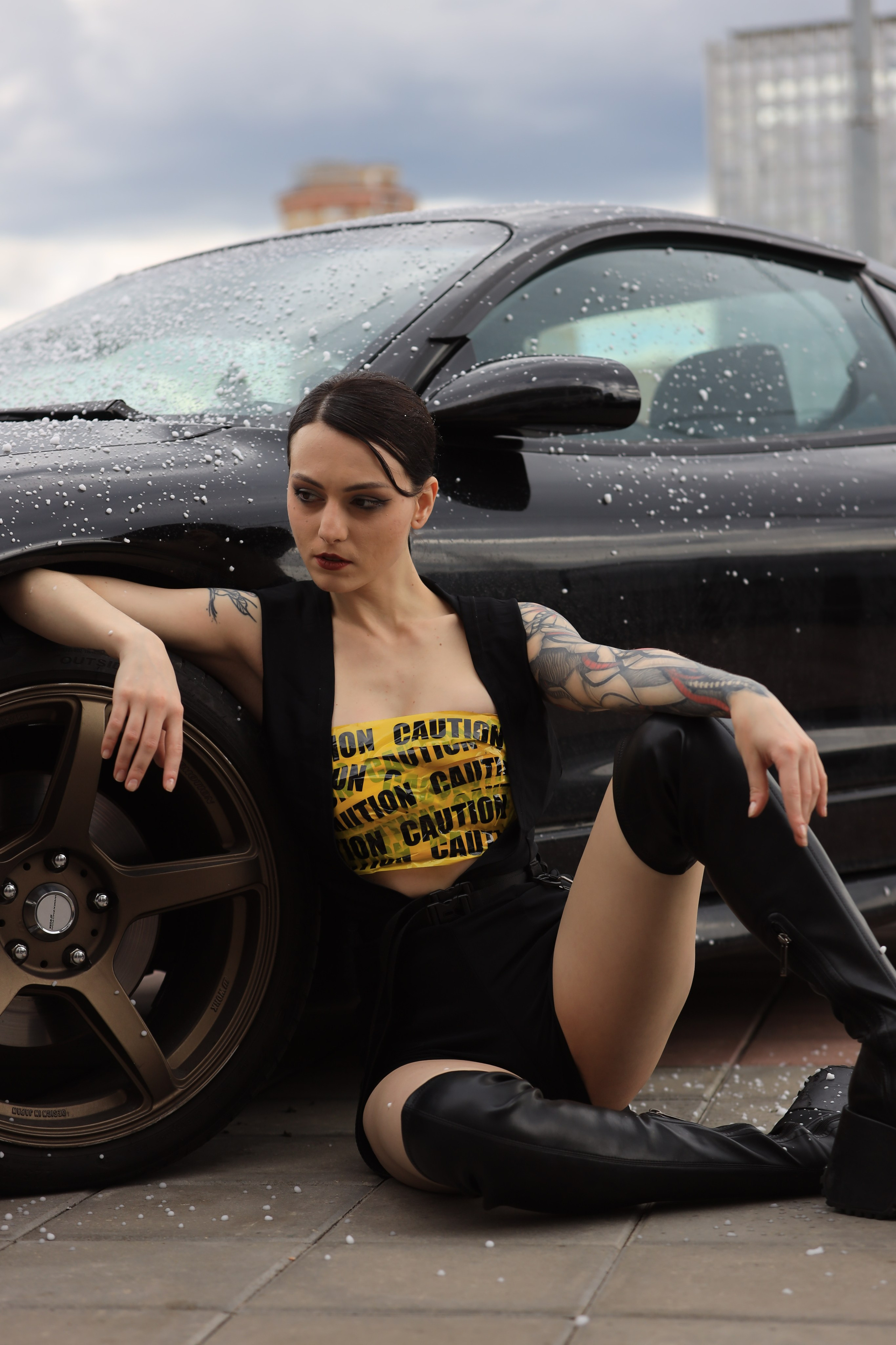 Японские тачки и снег. Съемка в студии под ваш запрос, студийные съемки, фотографии архитектурных объектов — Александр Евстигнеев — фотограф Москва