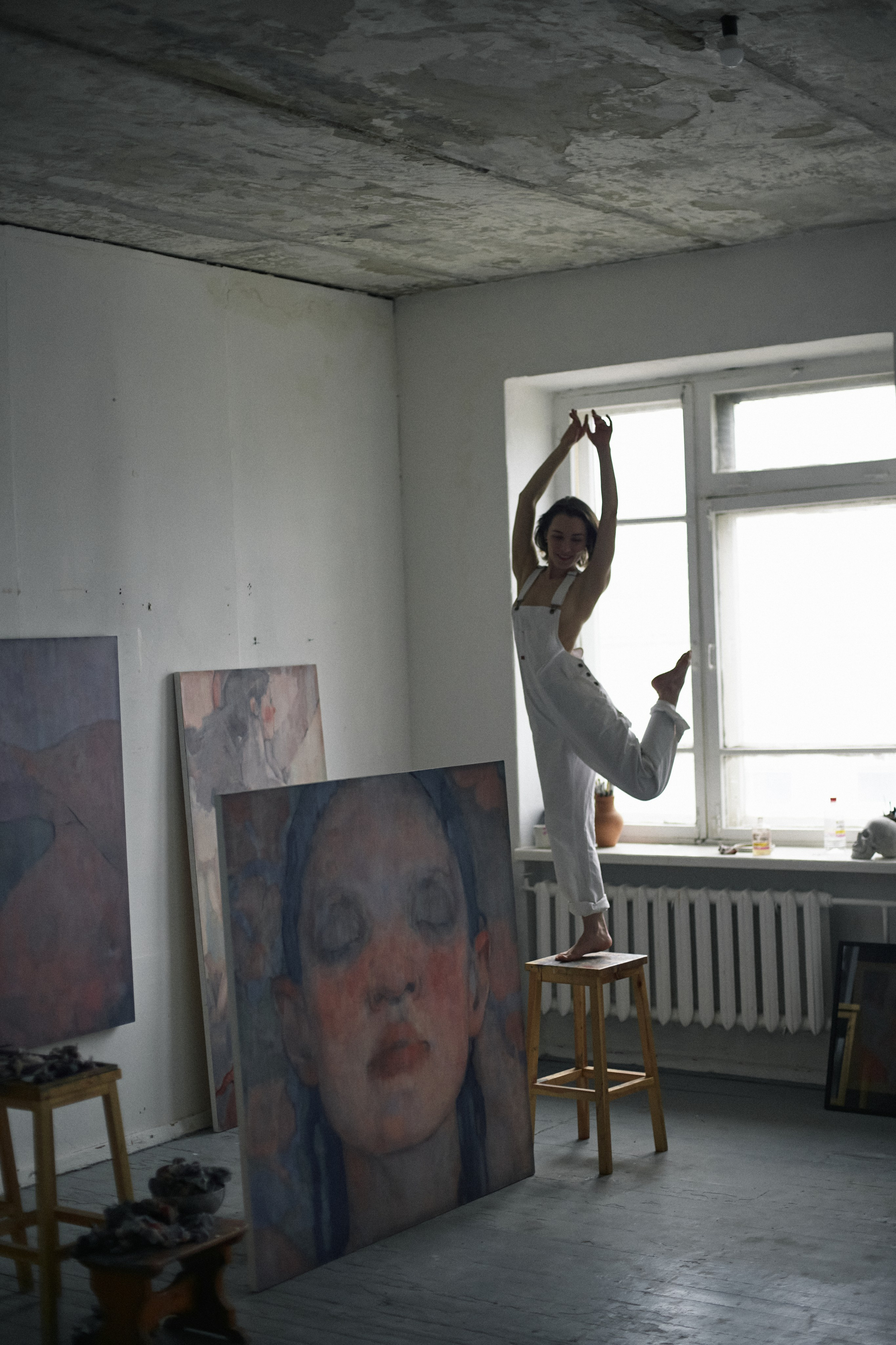 Sasha in her space. Главная