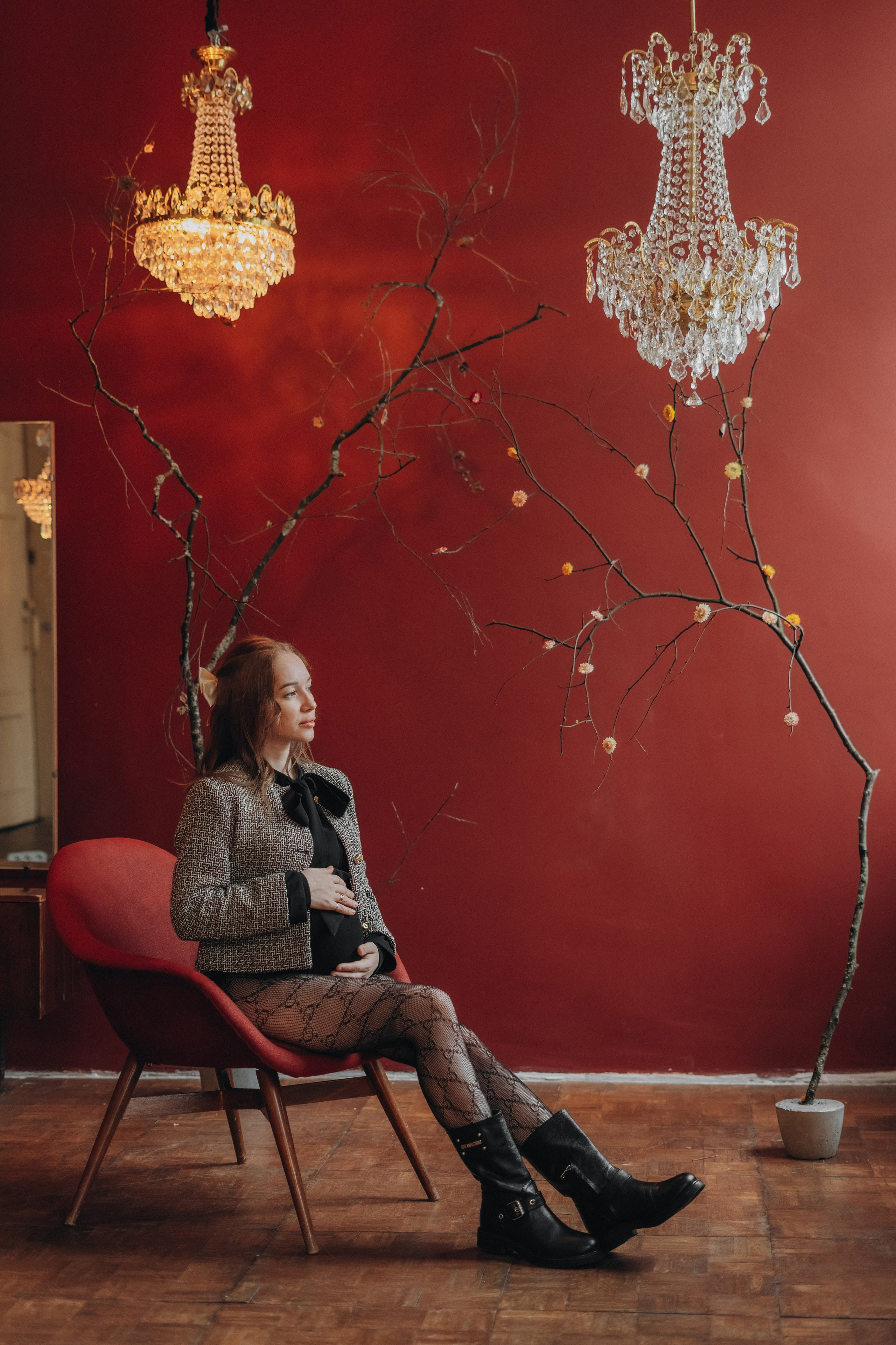 Фотосессия беременности в Москве. Фотограф Москва Виктория-Антуанетта