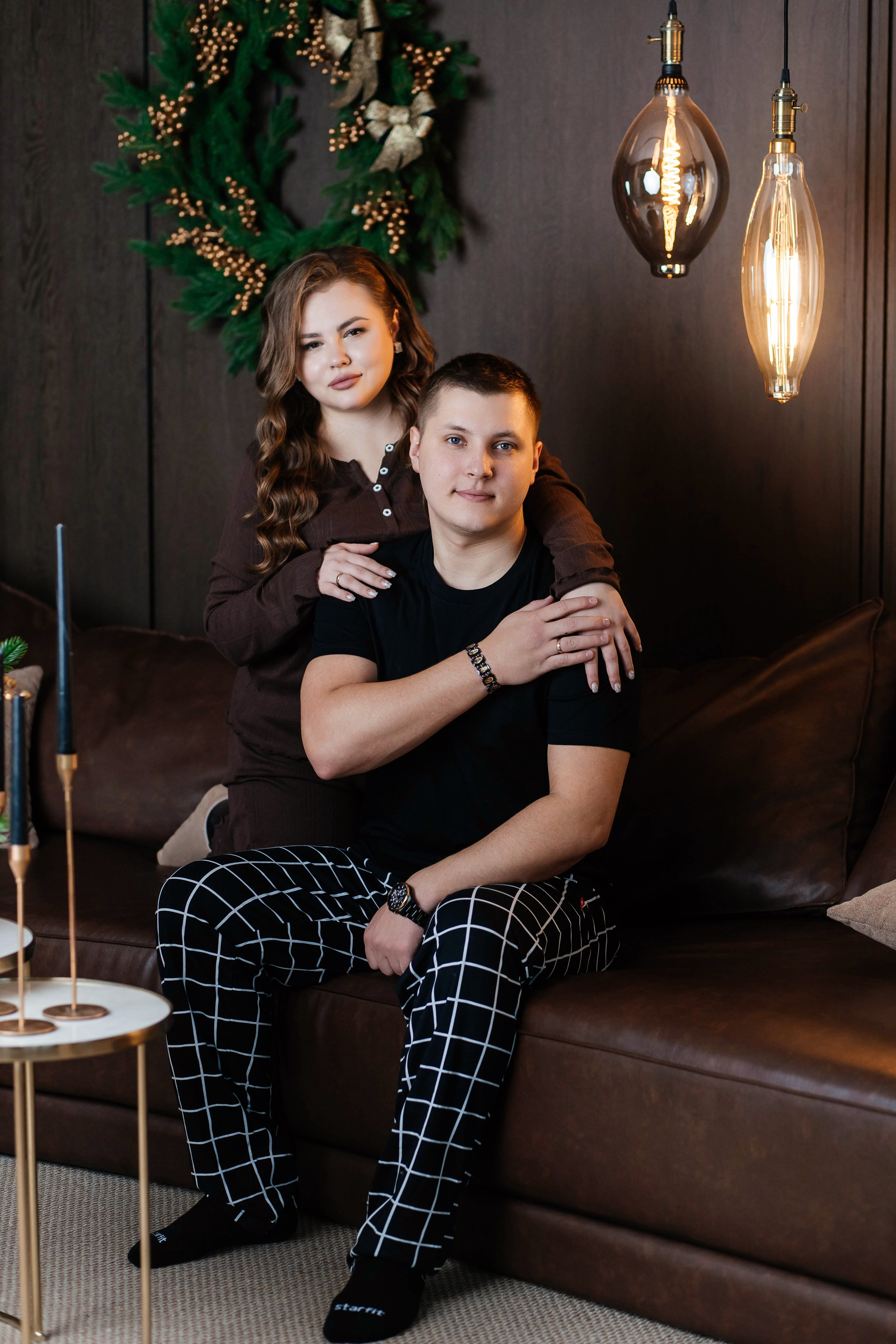 Мария и Вадим НГ 2026. Женский фотограф в Оренбурге Ирина Заводчикова