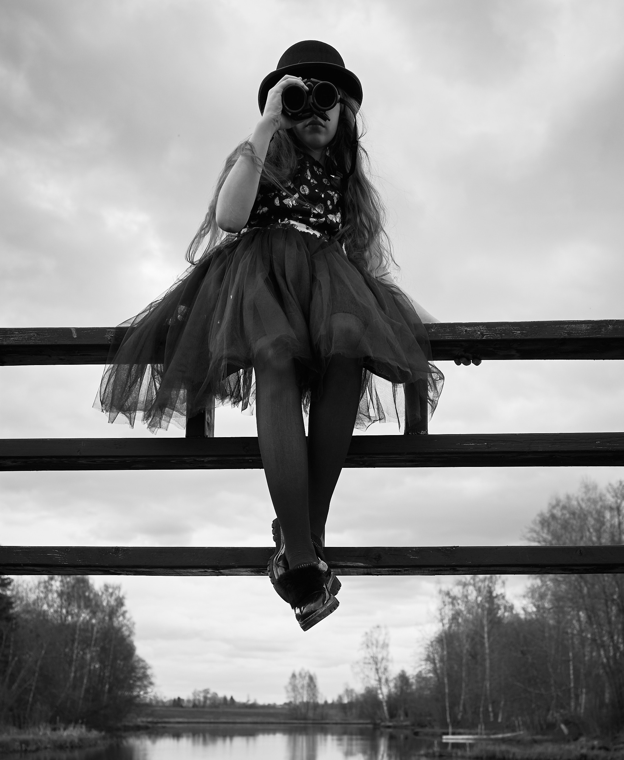 ЧБ. Творческая фотография Юлии Артюх, Москва