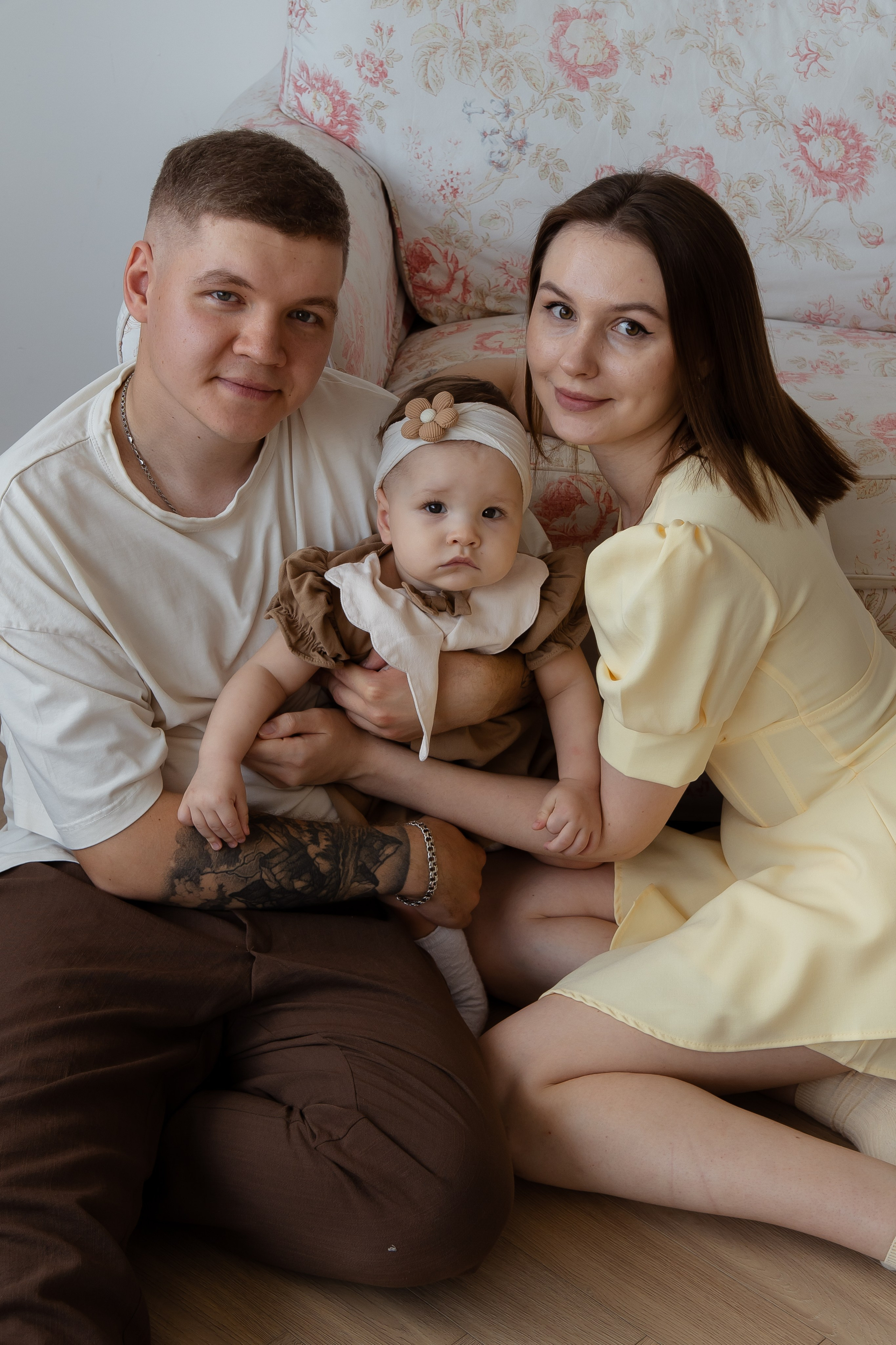 Семья Ануфриевых. Фотограф Новосибирск Вероника Вишневская