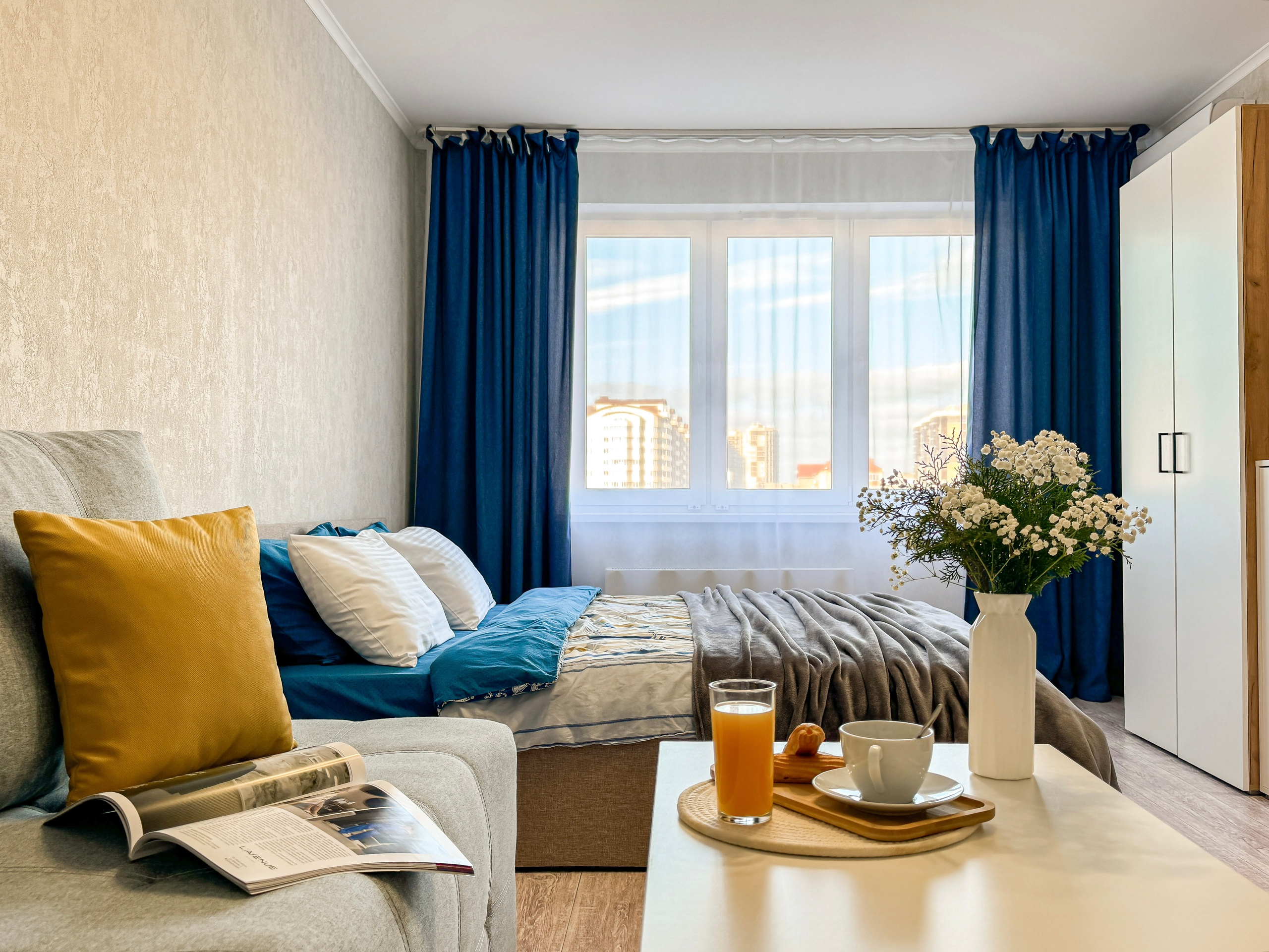 Интерьерная съёмка квартиры. Интерьерный фотограф на побережье Краснодарского края Диана Бажанова