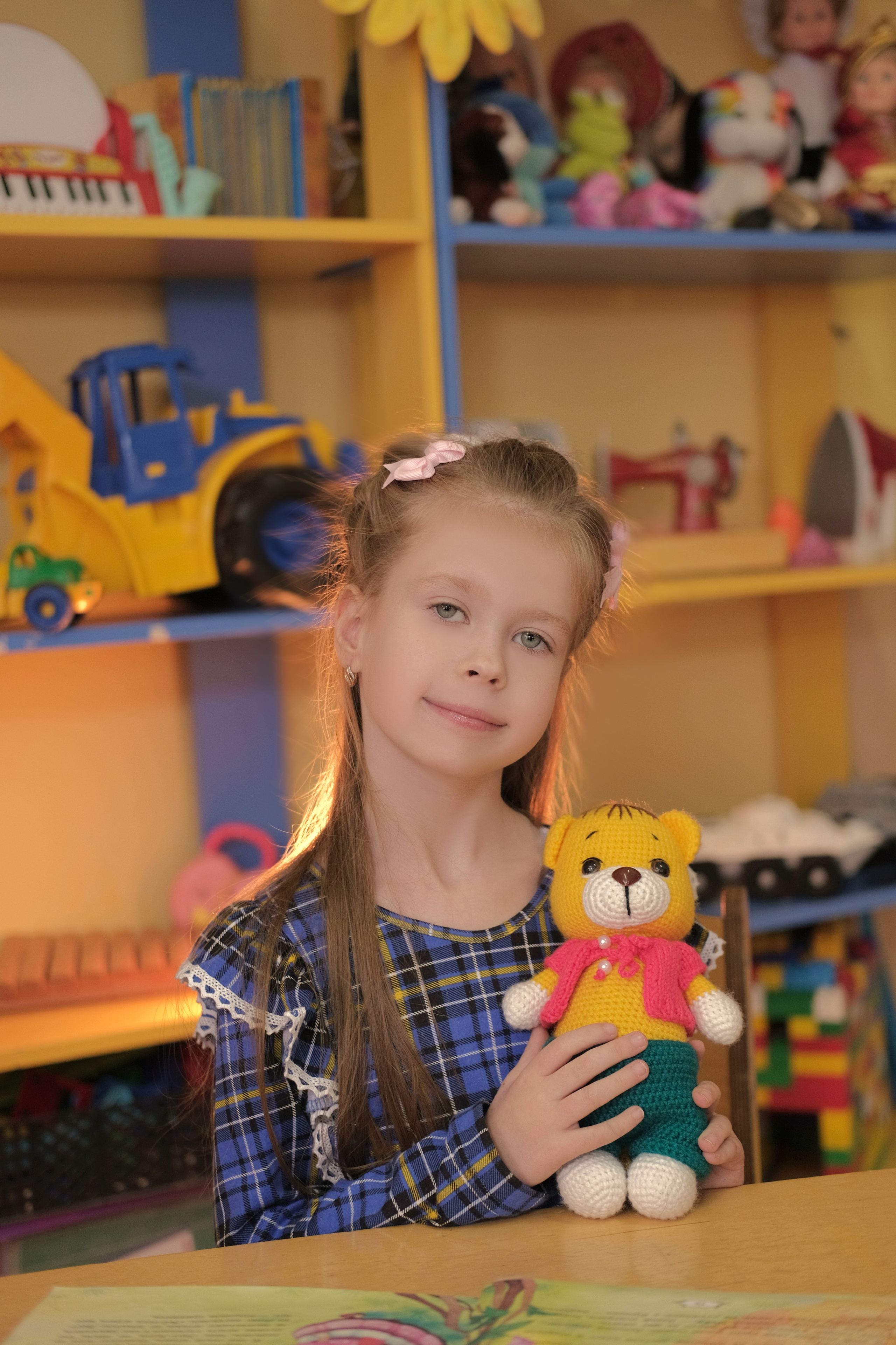 Детский сад портреты 2025. Лиза Рязанцева