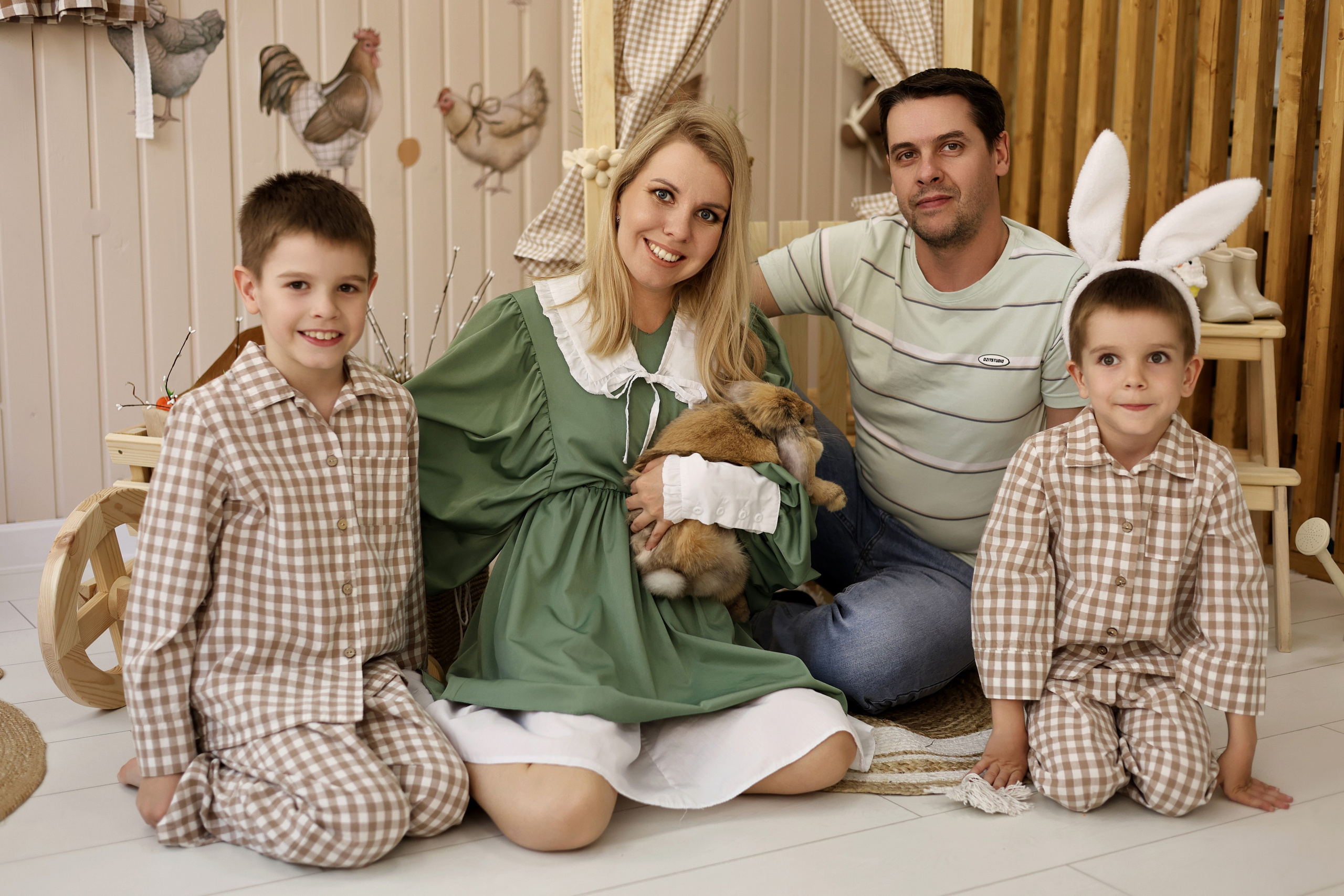 Семья Савелия и Тимофея. Свадебный и семейный фотограф в Воронеже Ксения Воротникова