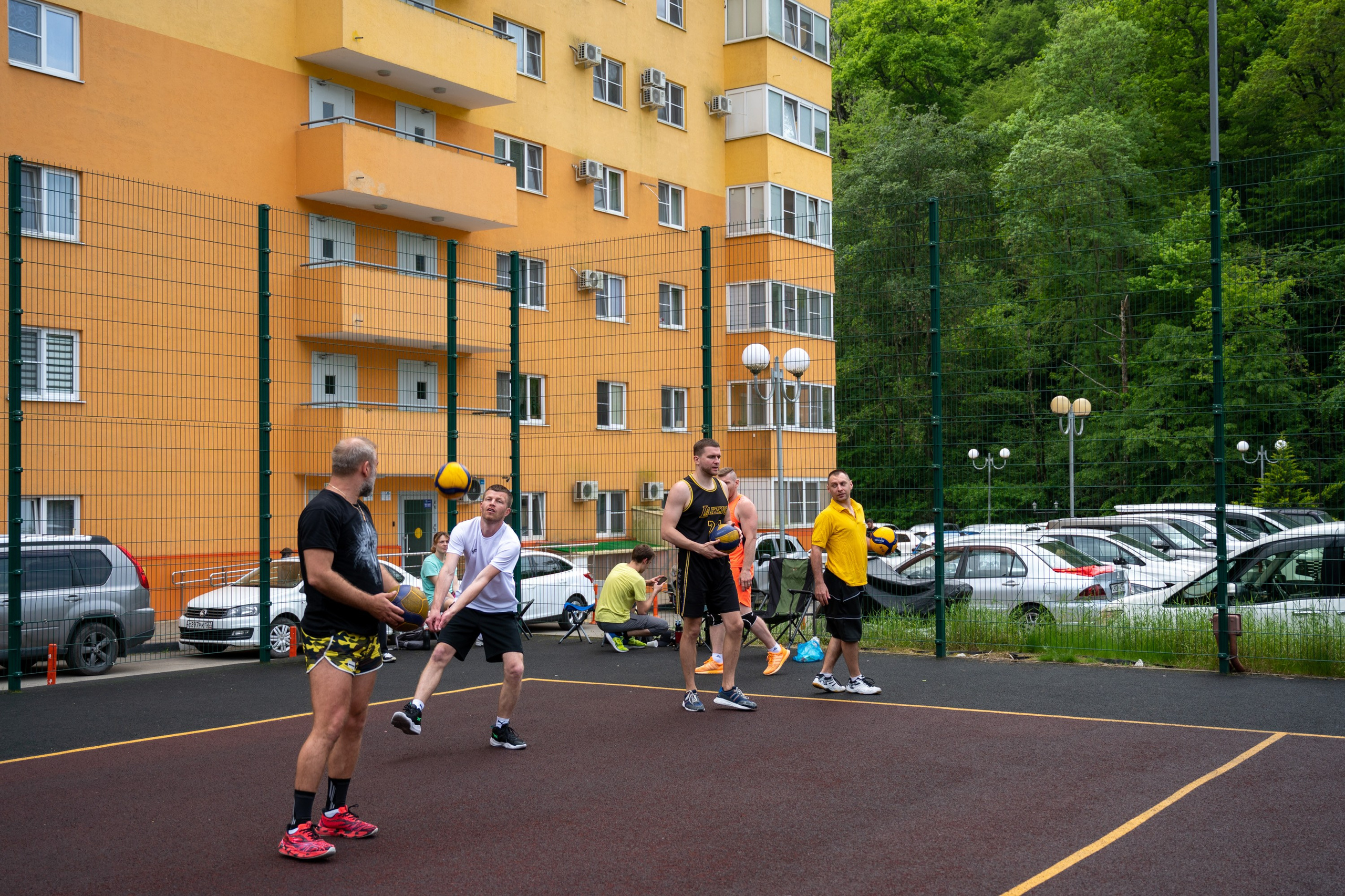 Турнир по Волейболу. Фотографирую счастливых людей в Сочи