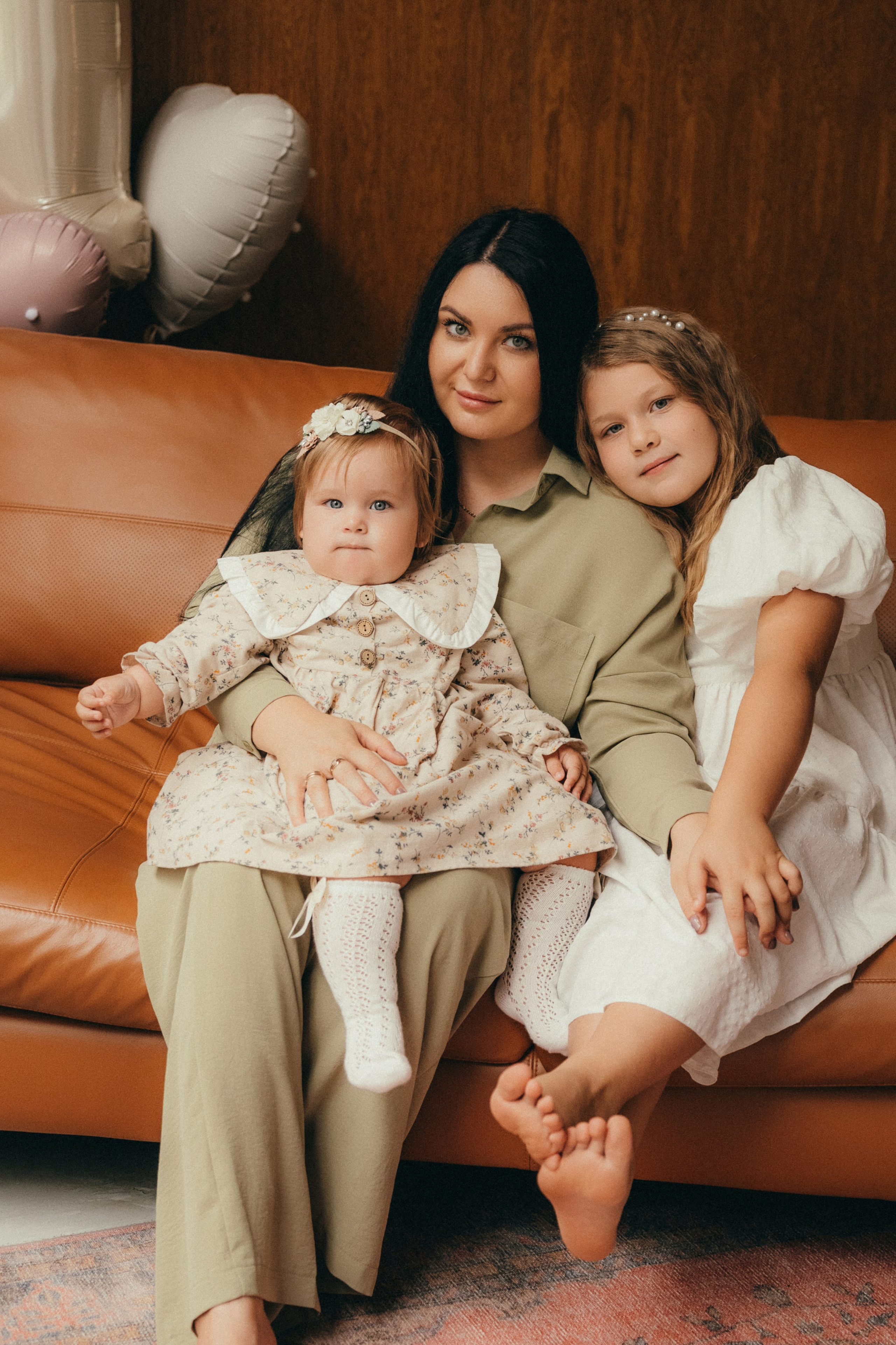 1 годик Ане. Семейный фотограф • Домашние съемки в Нижнем Новгороде