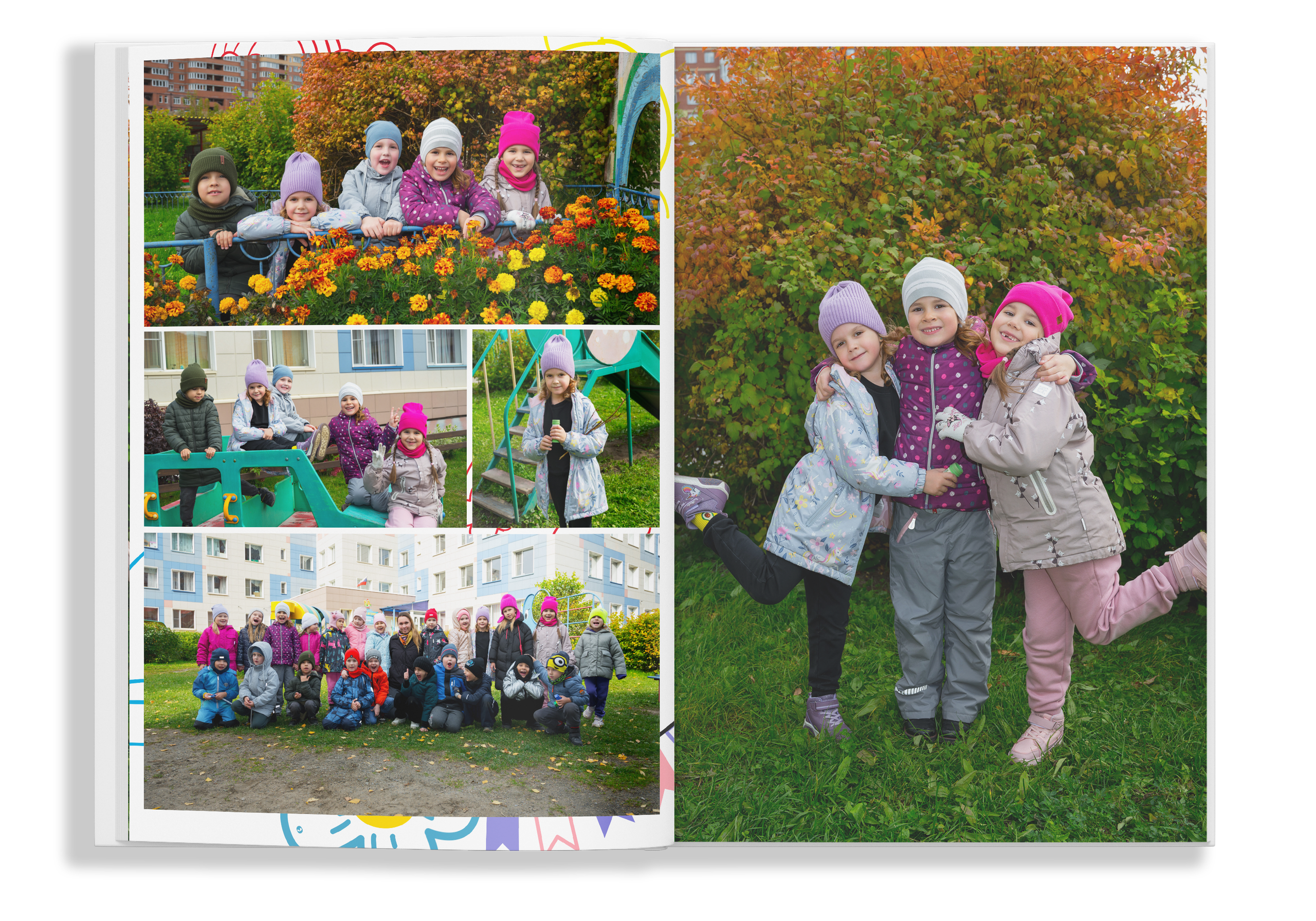 Детский сад. Выпускные альбомы Новосибирск