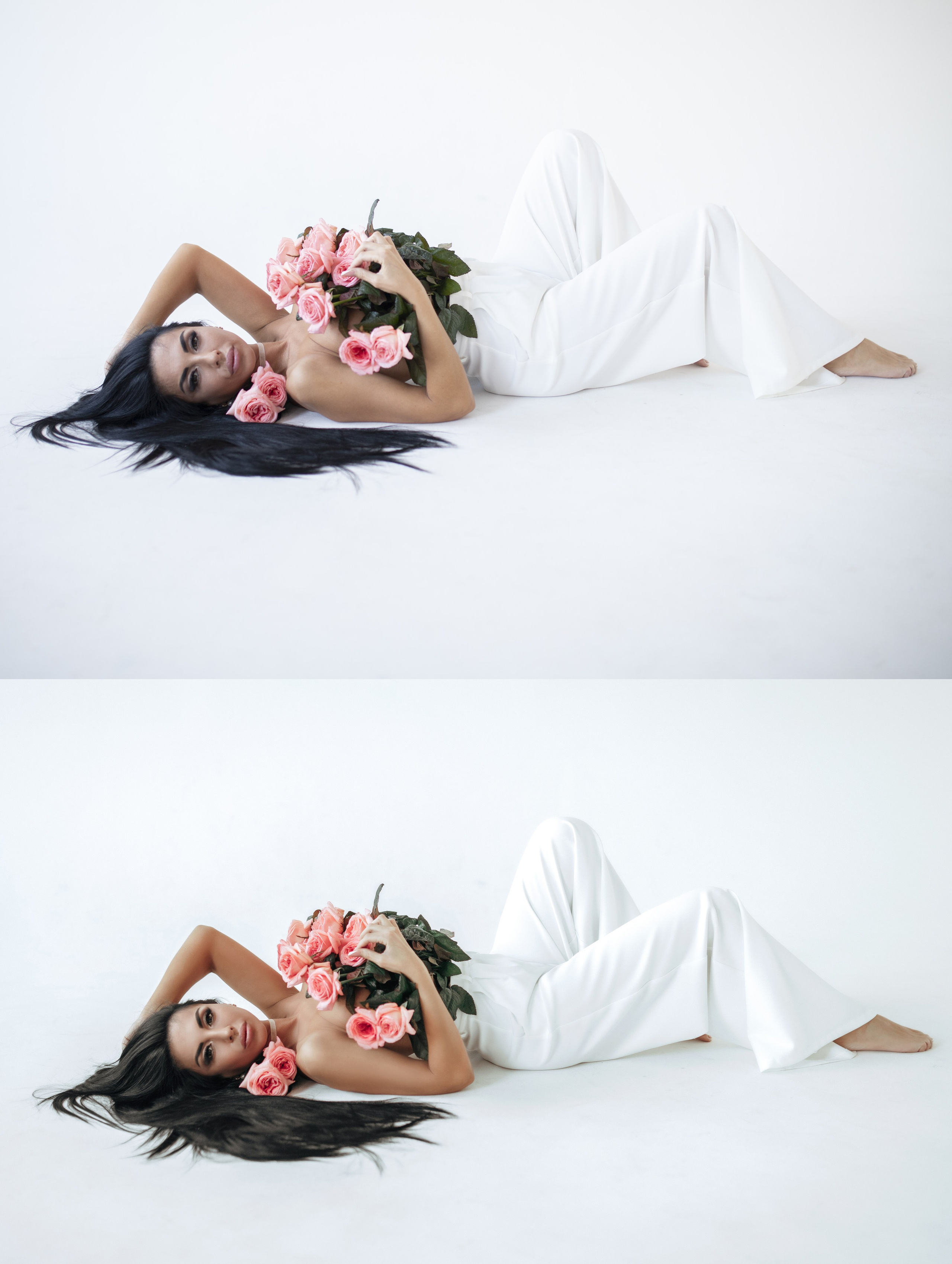 Ретушь до и после. Семейный и женский фотограф в Екатеринбурге Светлана Фиризен