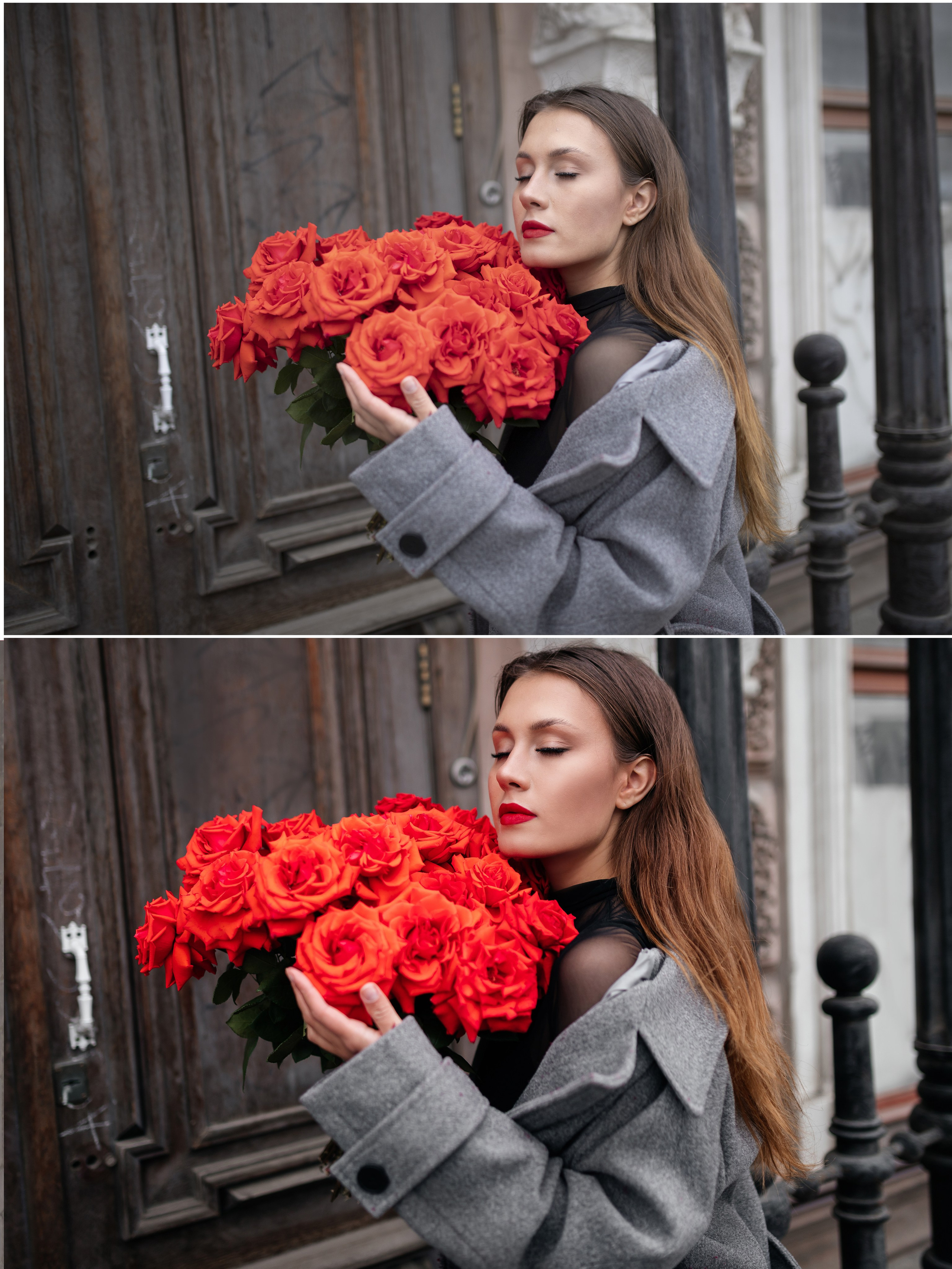 Ретушь до и после. Семейный и женский фотограф в Екатеринбурге Светлана Фиризен