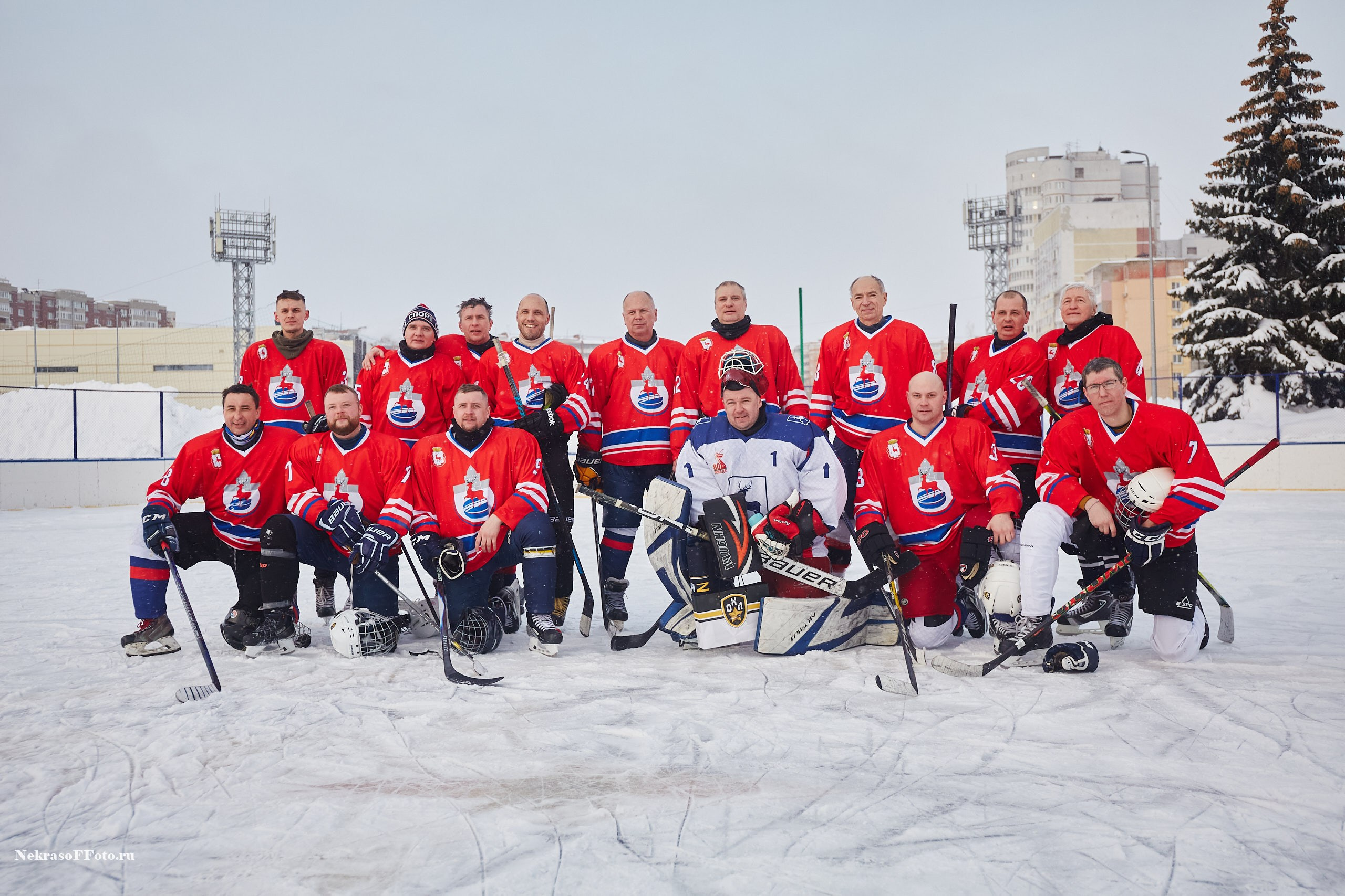 Турнир по хоккею «Русская классика» в рамках Офицерской хоккейной лиги. Спортивный фотограф Некрасов Денис