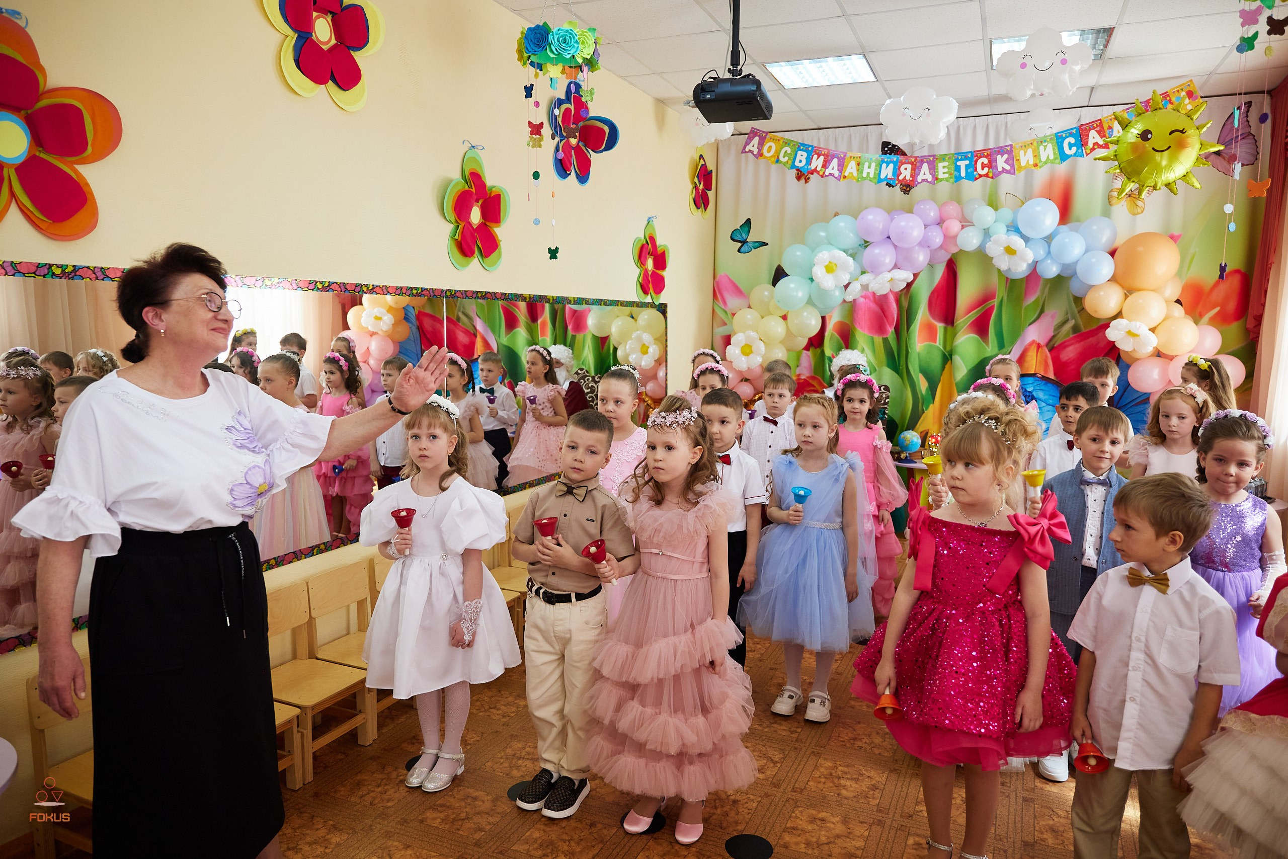 Выпускной детский сад. Спортивный фотограф Некрасов Денис