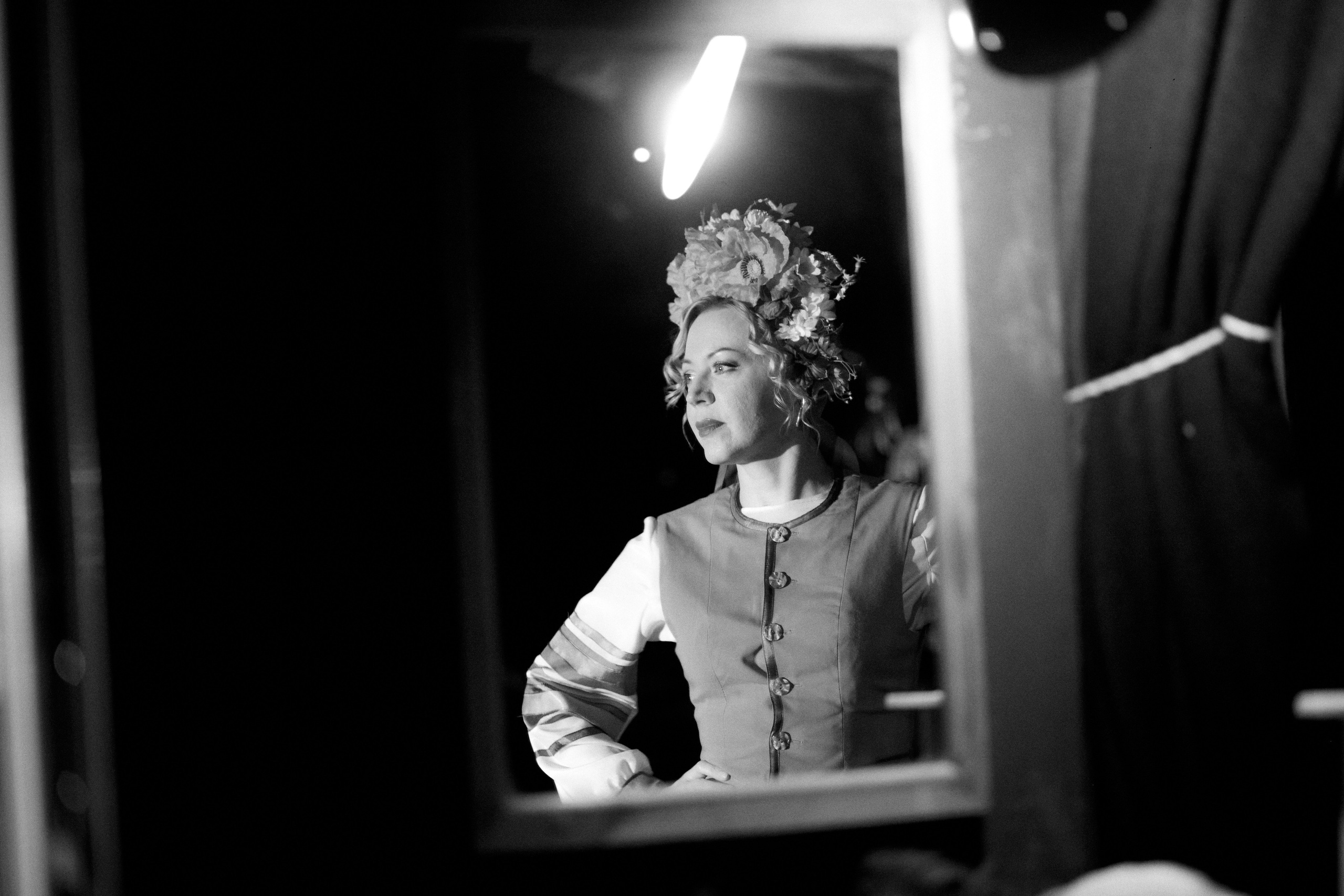 За кулисами. Фотограф Юлия Маринина