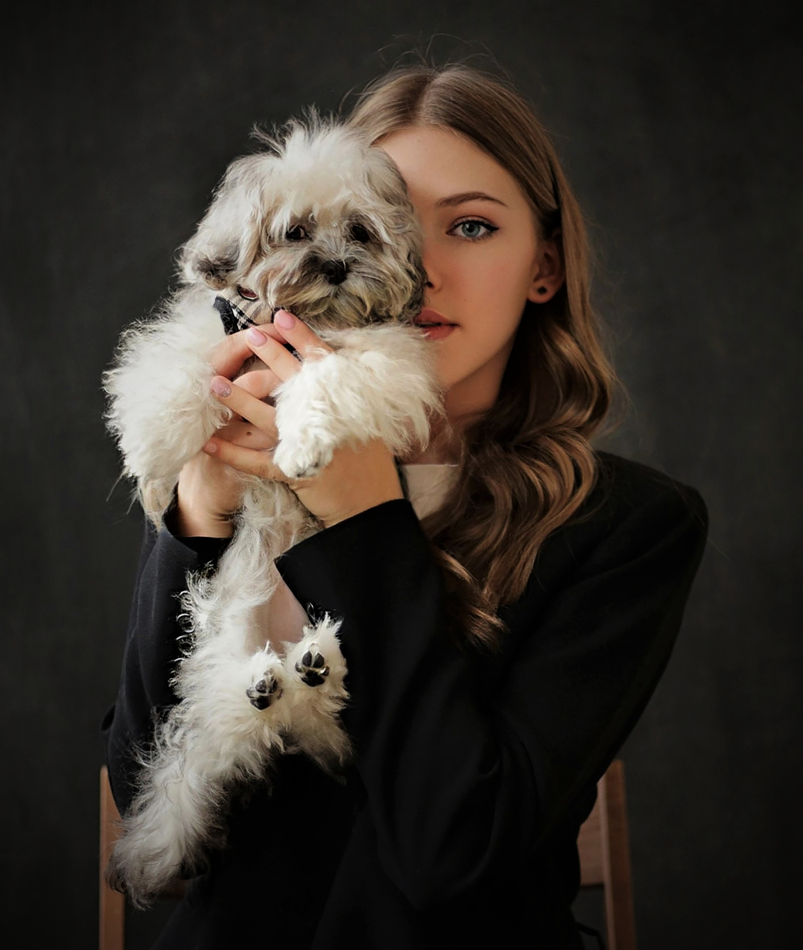 Аня и Бигги. Фотограф новорожденных в Москве — Елена Михеева