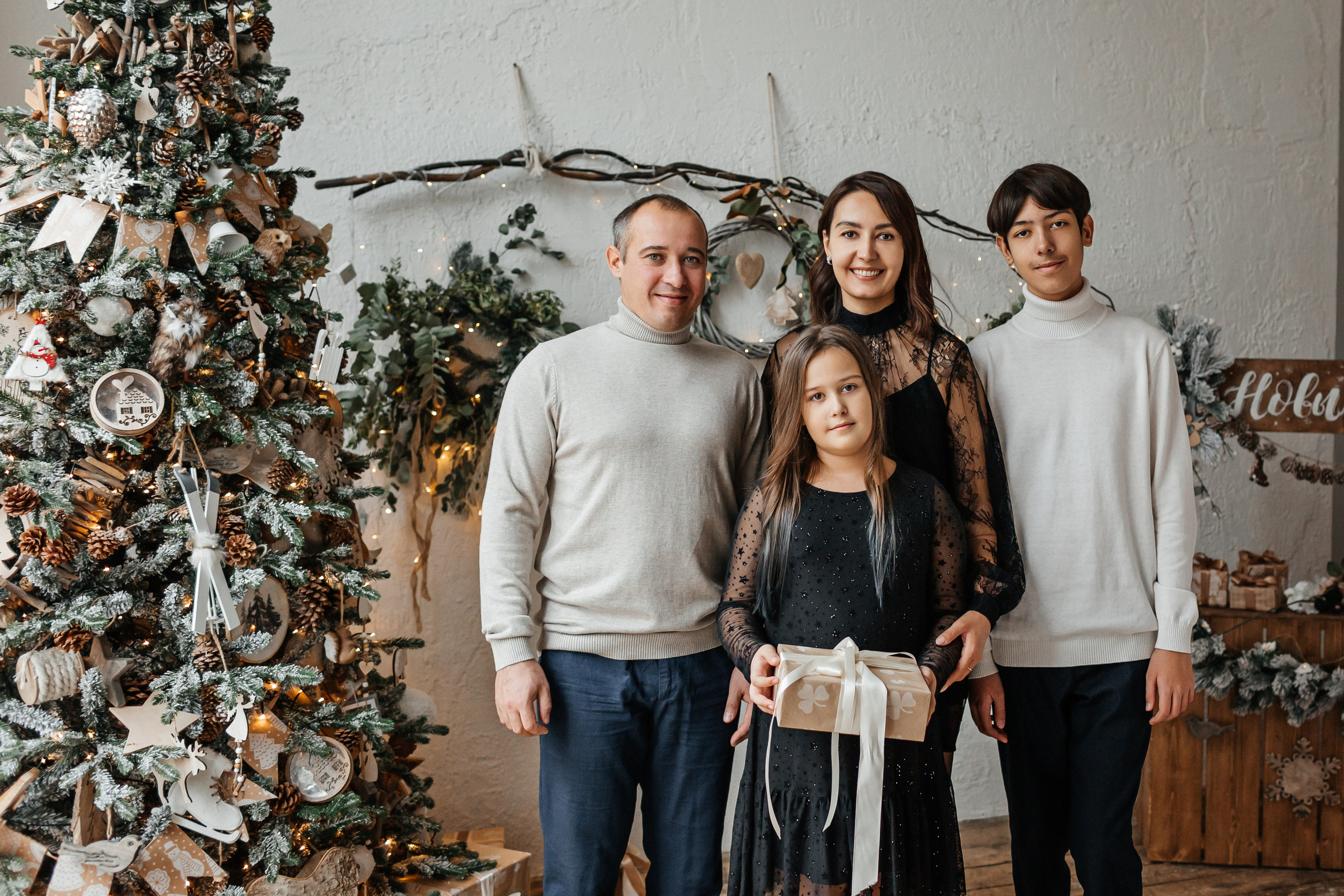 Семья Виктора и Лены