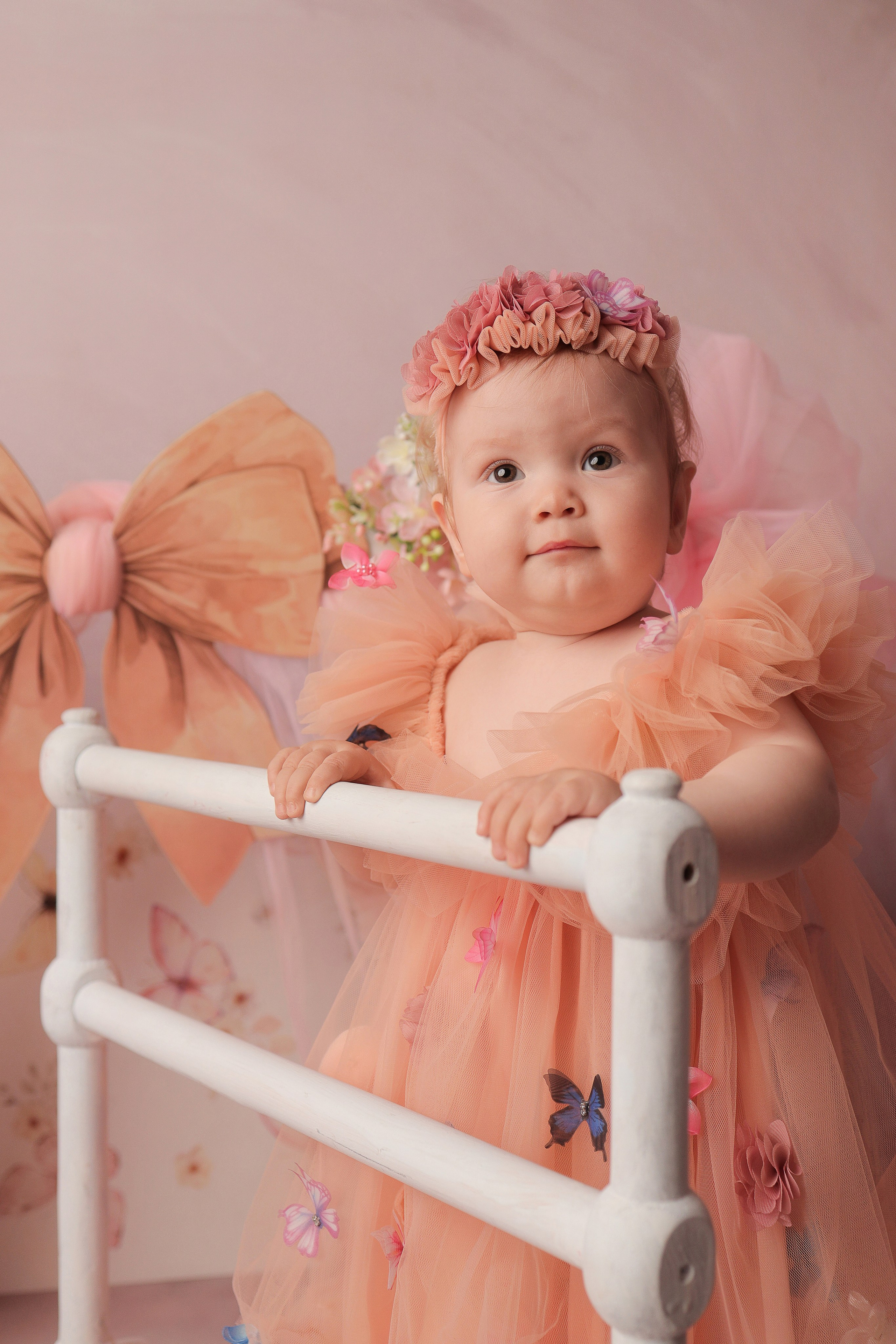 Доминика, 1 годик. Фотограф новорожденных в Новокузнецке Анна Горошникова
