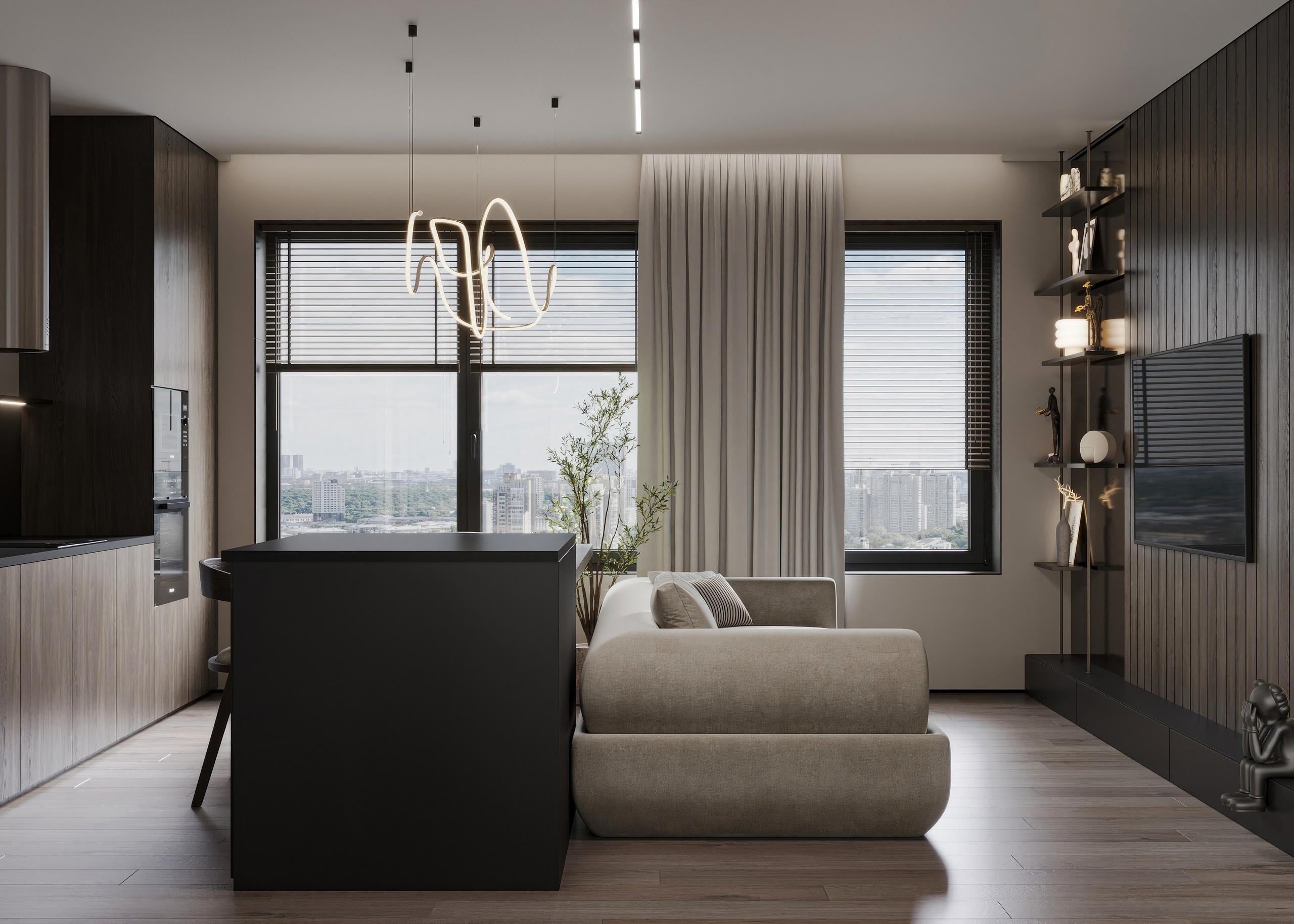 ЖК Чижи | квартира 65 м². СОФИЯ КУПЦОВА — дизайнер интерьеров, г. Красноярск