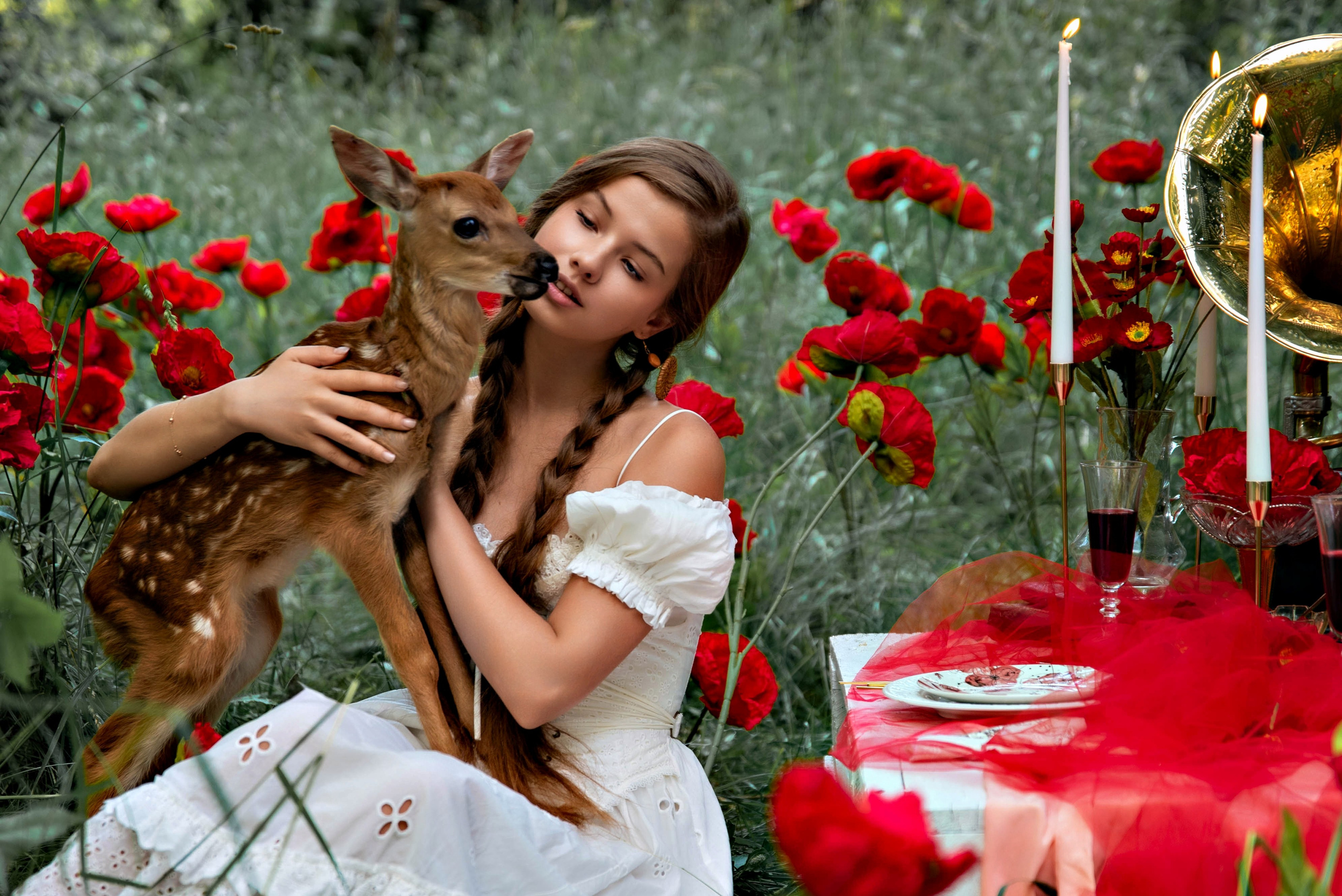 Съёмка с животными