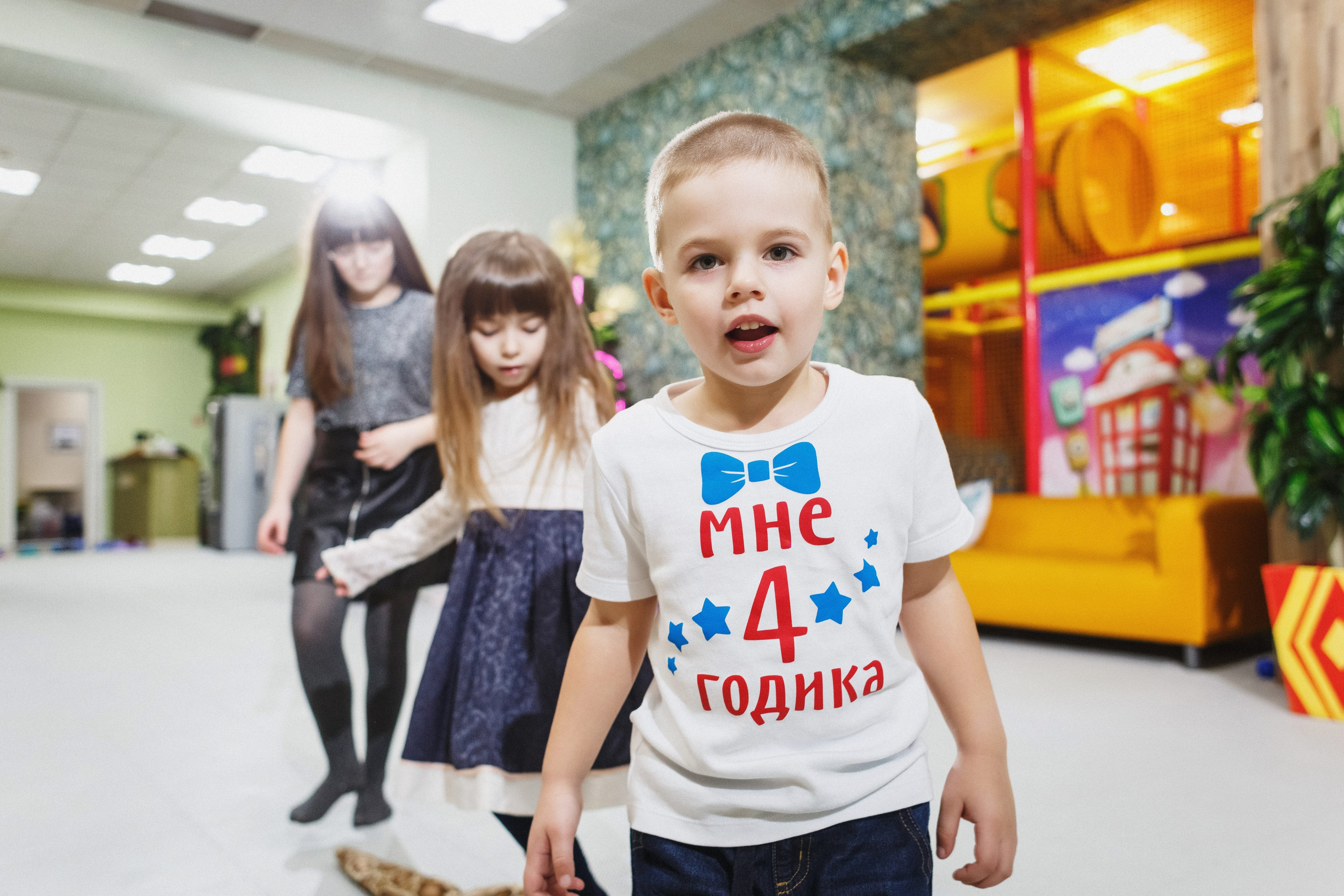 День Рождения Глеба в Игровой Комнате 'Банана Мама' в Таганроге. Свадебный и семейный фотограф в Таганроге Бакарюк Антон