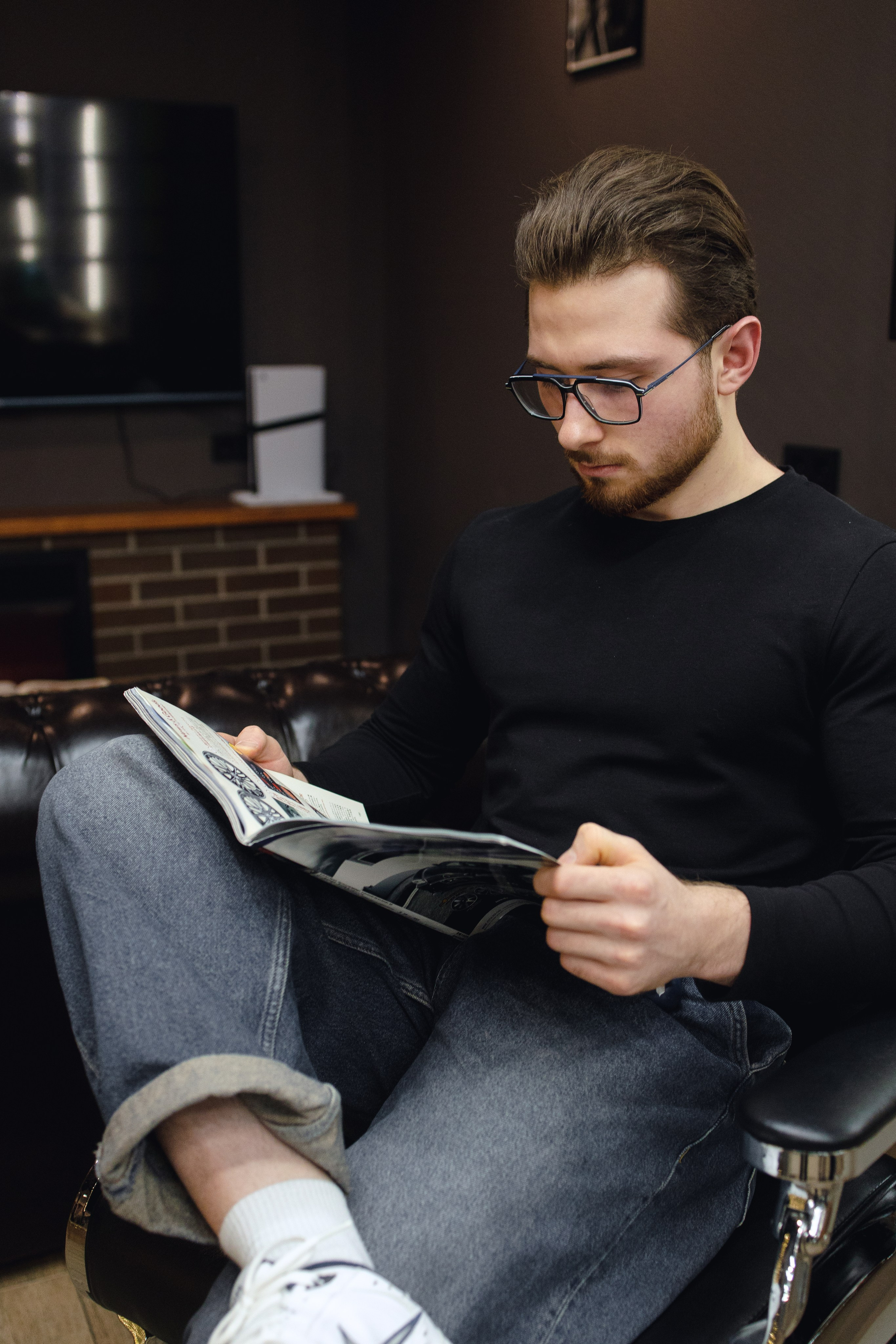 Prime (барбершоп). Фотограф в Санкт-Петербурге Осокина Елизавета