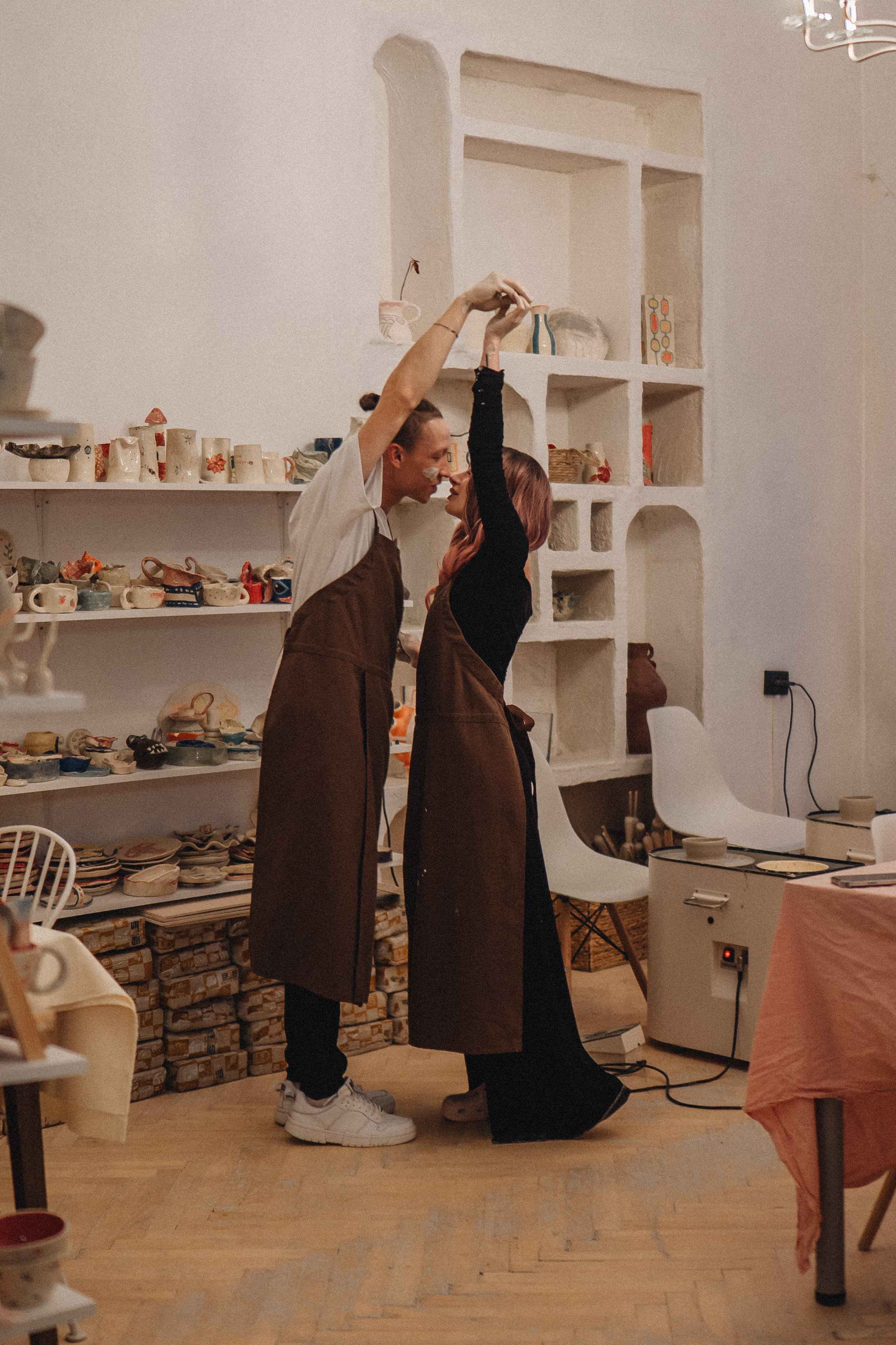 СВИДАНИЕ В ГОНЧАРНОЙ МАСТЕРСКОЙ. Профессиональный фотограф, Санкт-Петербург — Виктория Богомолова