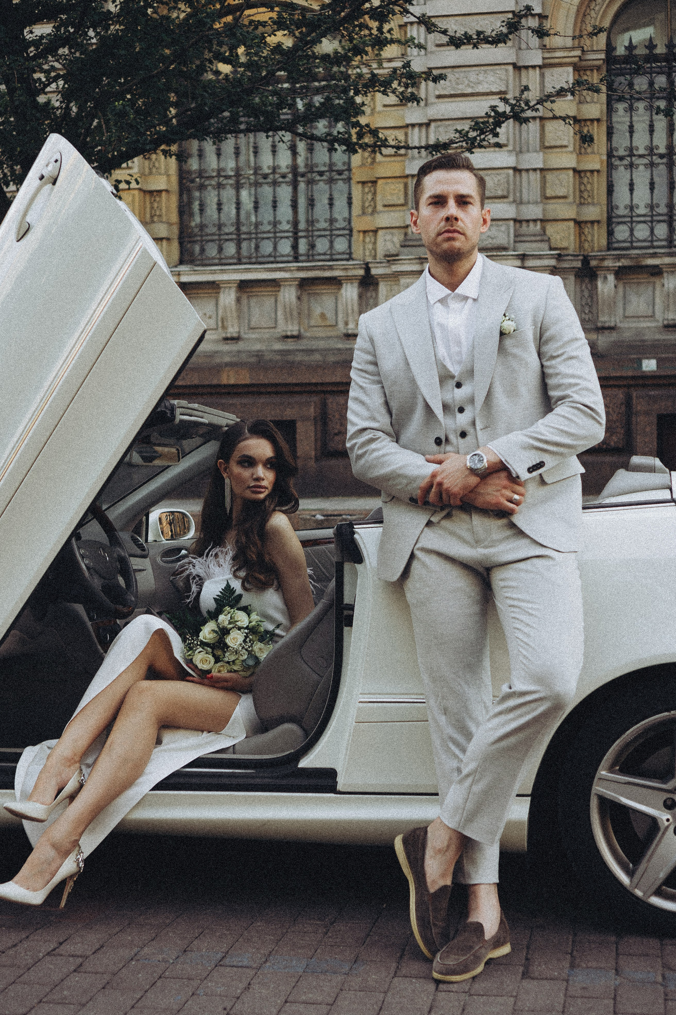 Свадебная сьемка у академии Штиглица. Профессиональный фотограф, Санкт-Петербург — Виктория Богомолова