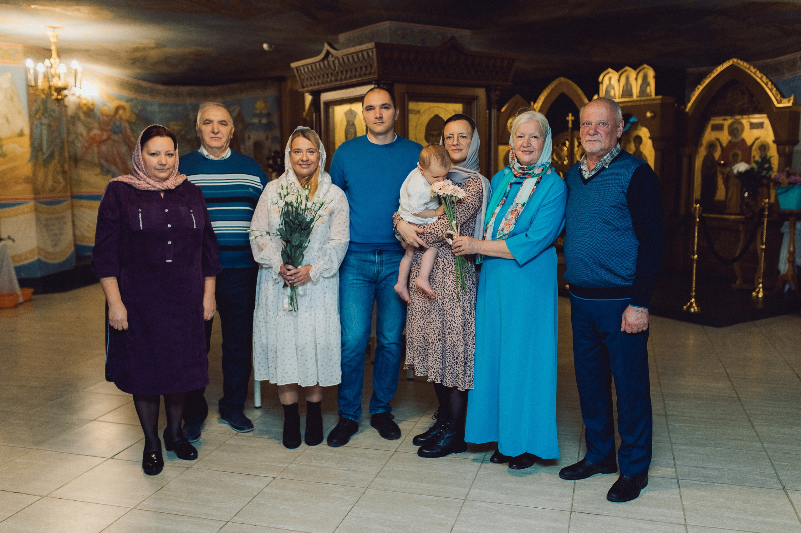 Крещение в Троицком соборе