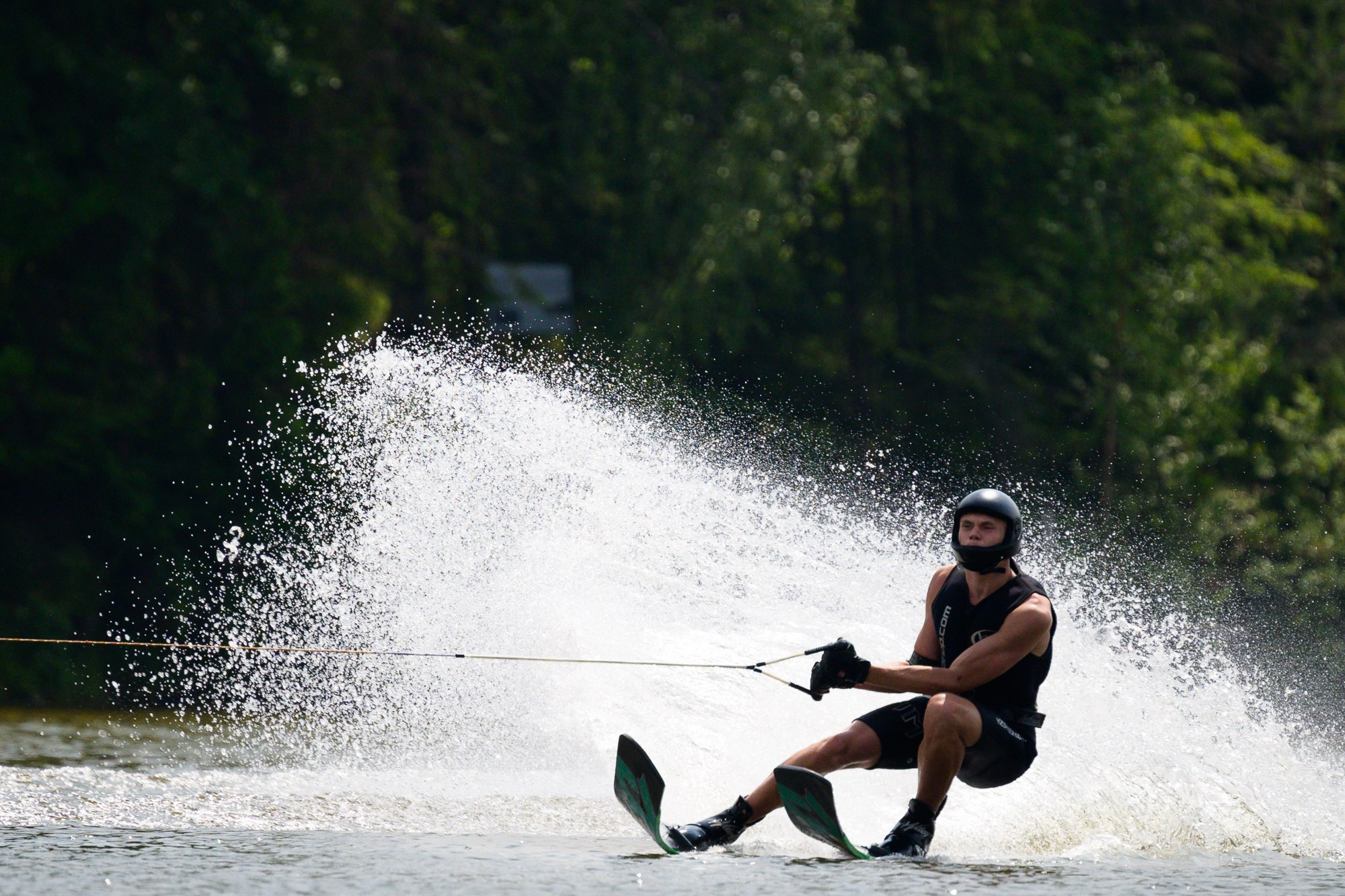 Воднолыжный спорт. Елена Дружинина. Спортивный и репортажный фотограф