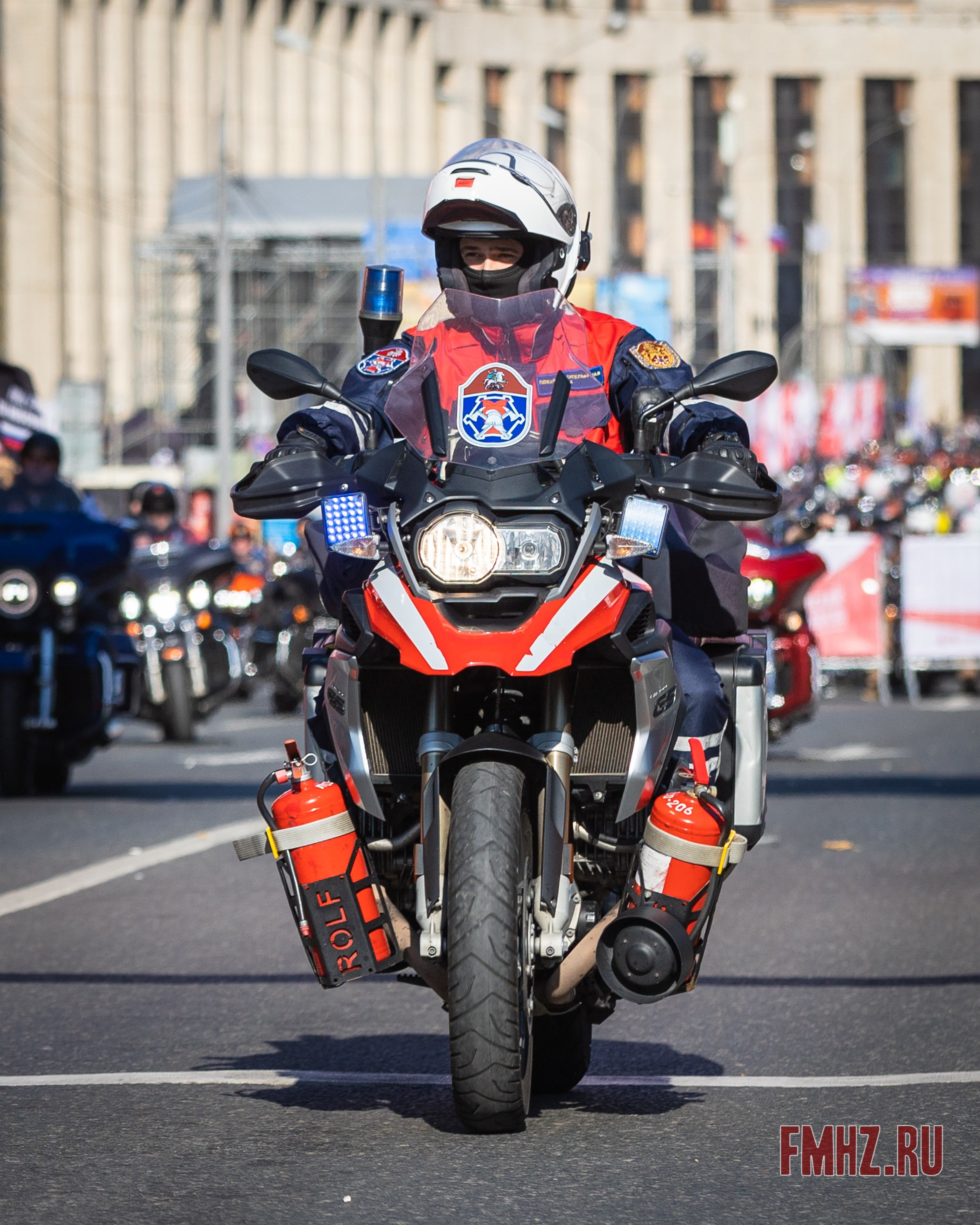 Закрытие Мотосезона 2023 на проспекте Академика Сахарова. Фотограф Владимир Охрименко