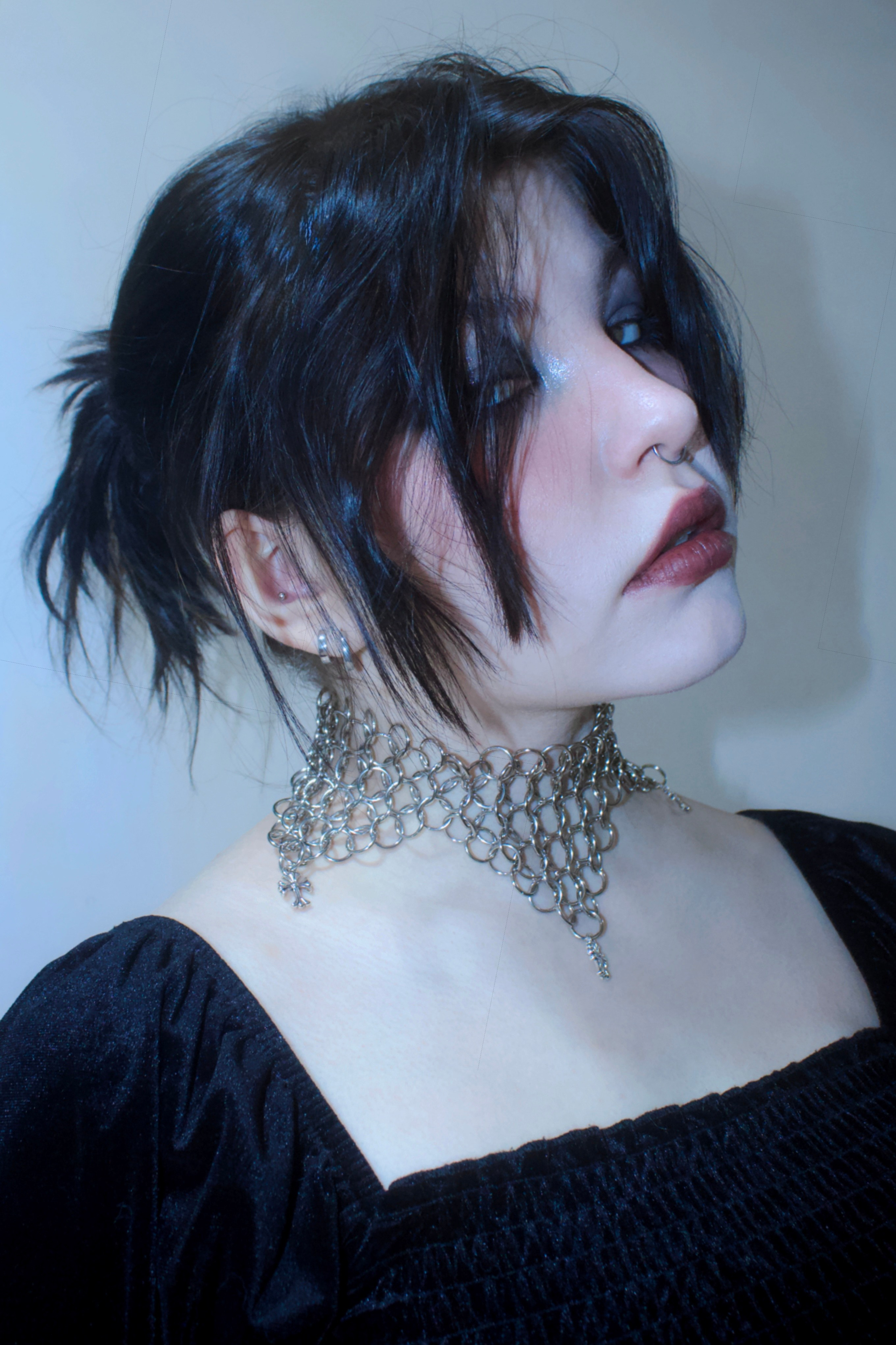 Чокеры из кольчуги. Украшения из кольчуги в Москве Соня Спросонья