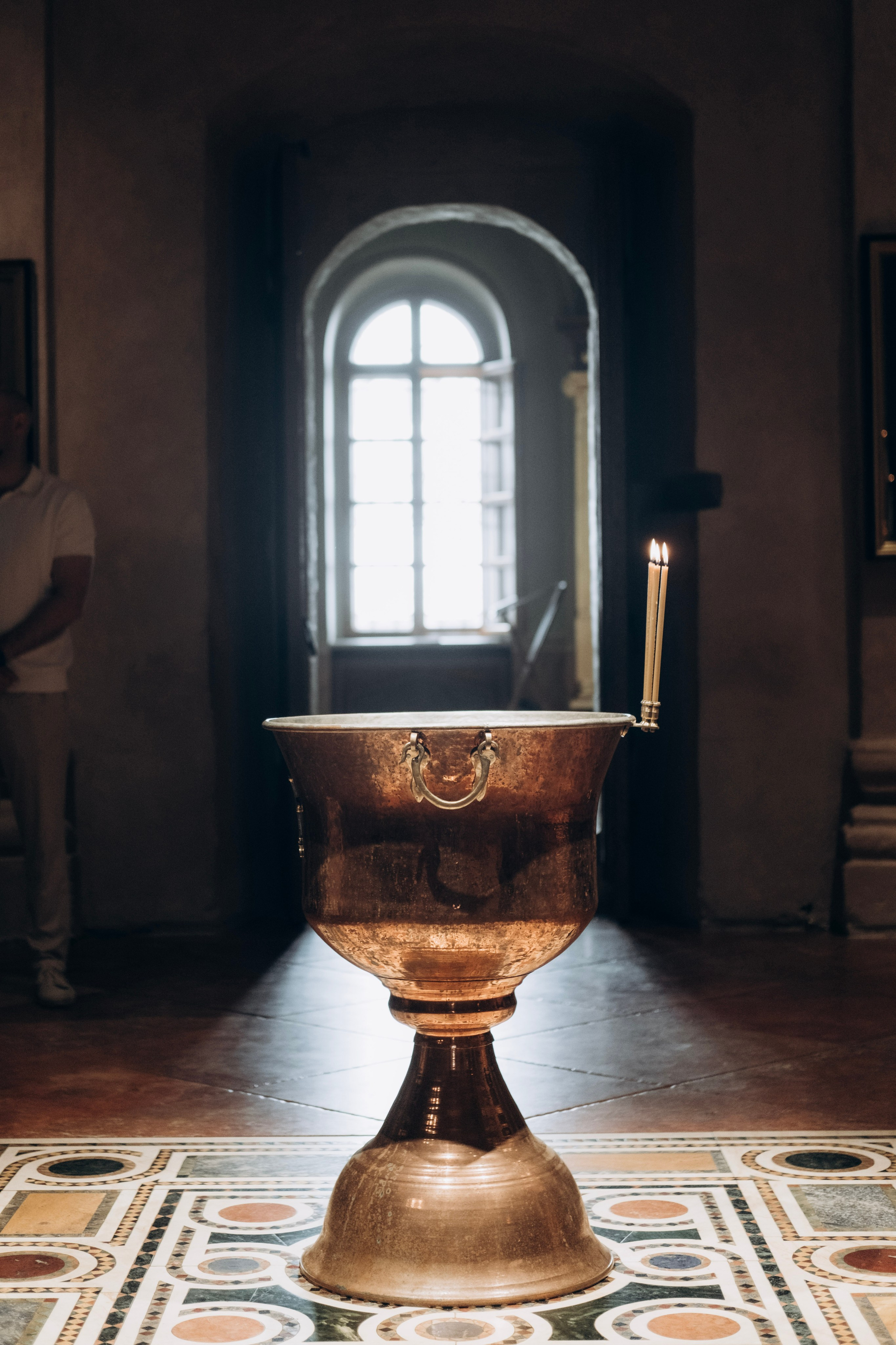 Таинство крещения Макария. Главная