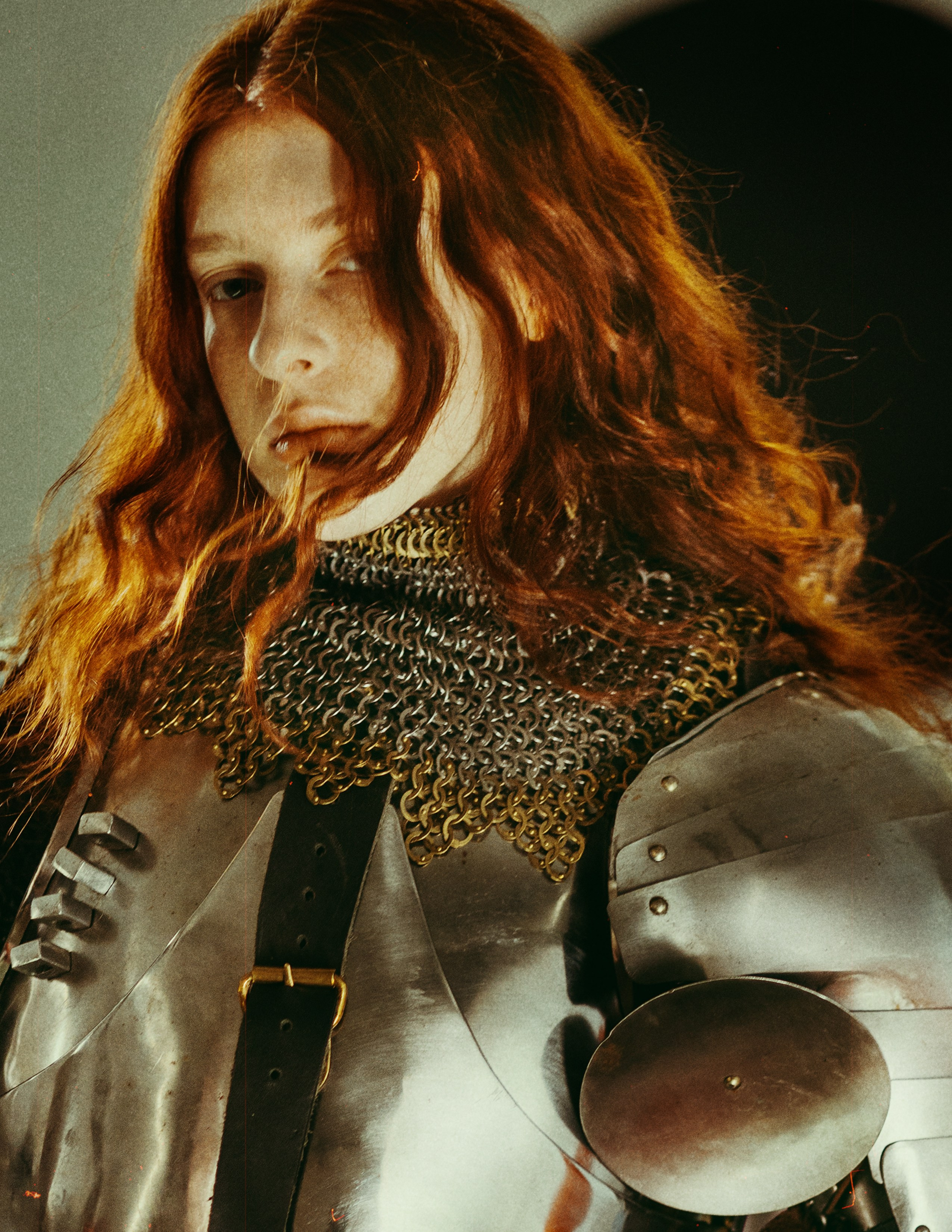 Леди рыцарь — фотосессия в Выборге