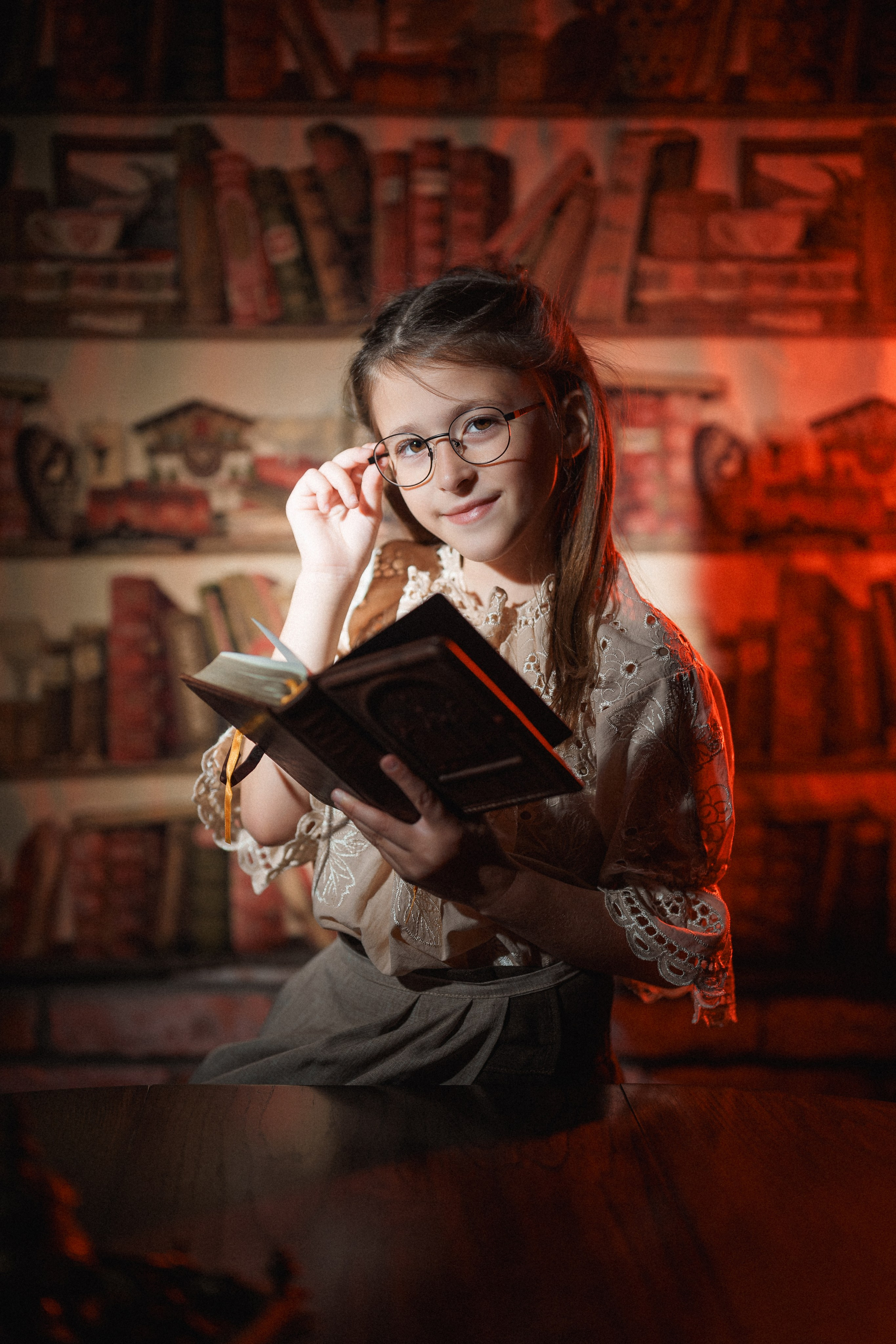 Мастер класс для детской школы по фотопозированию. Фотограф Олег Сотник