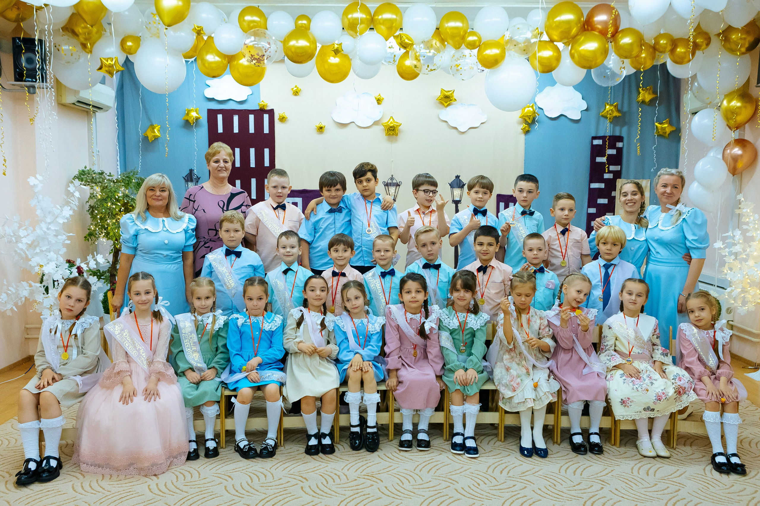 Выпускной детский сад. Семейный и детский фотограф в Москве Александра Мак