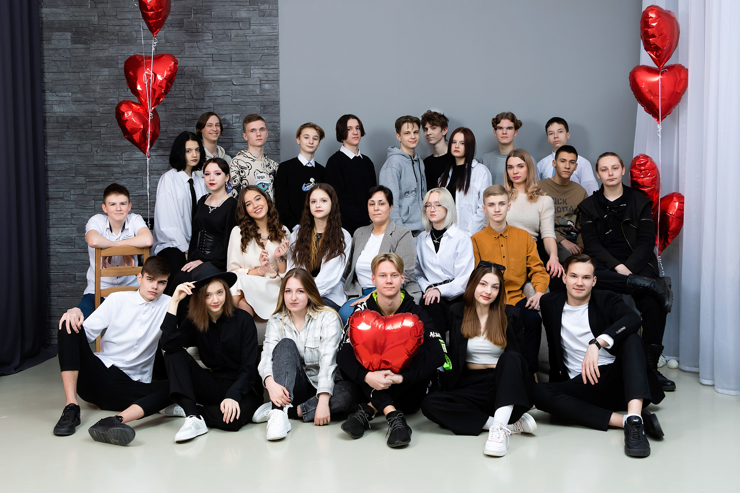 Съёмка в студии. Выпускные альбомы «Эврика» в Нижнем Новгороде