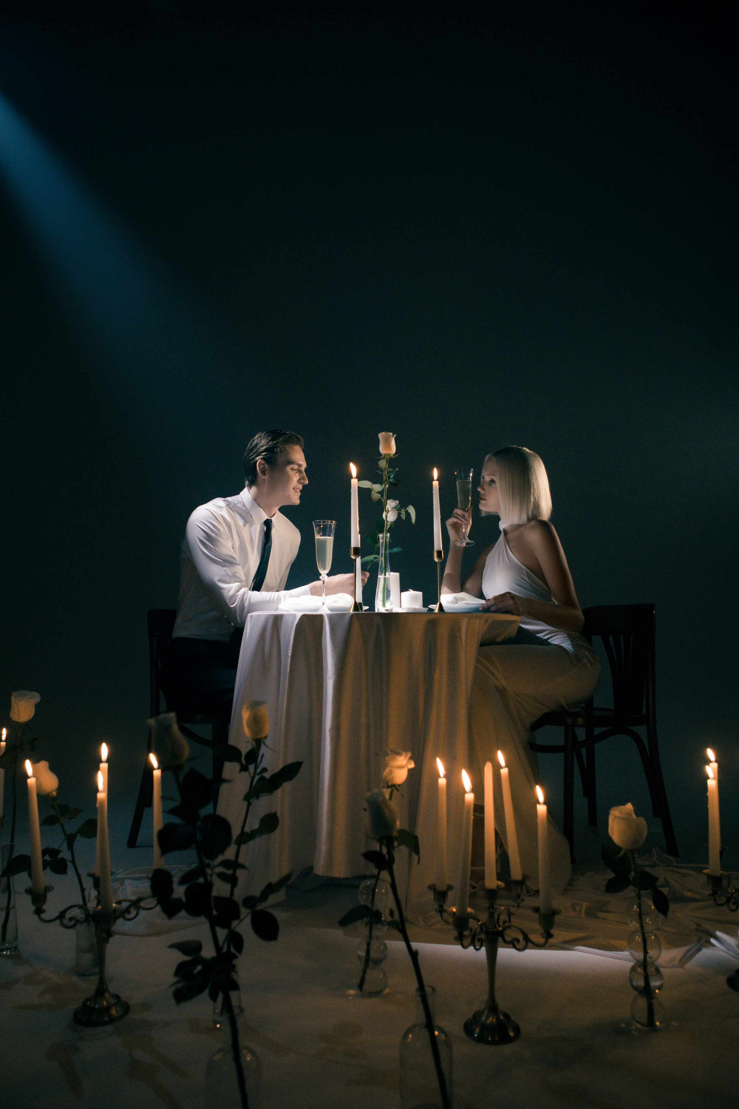 Карина и Данил. Ужин при свечах. Фотограф в Москве Ольга Сатони