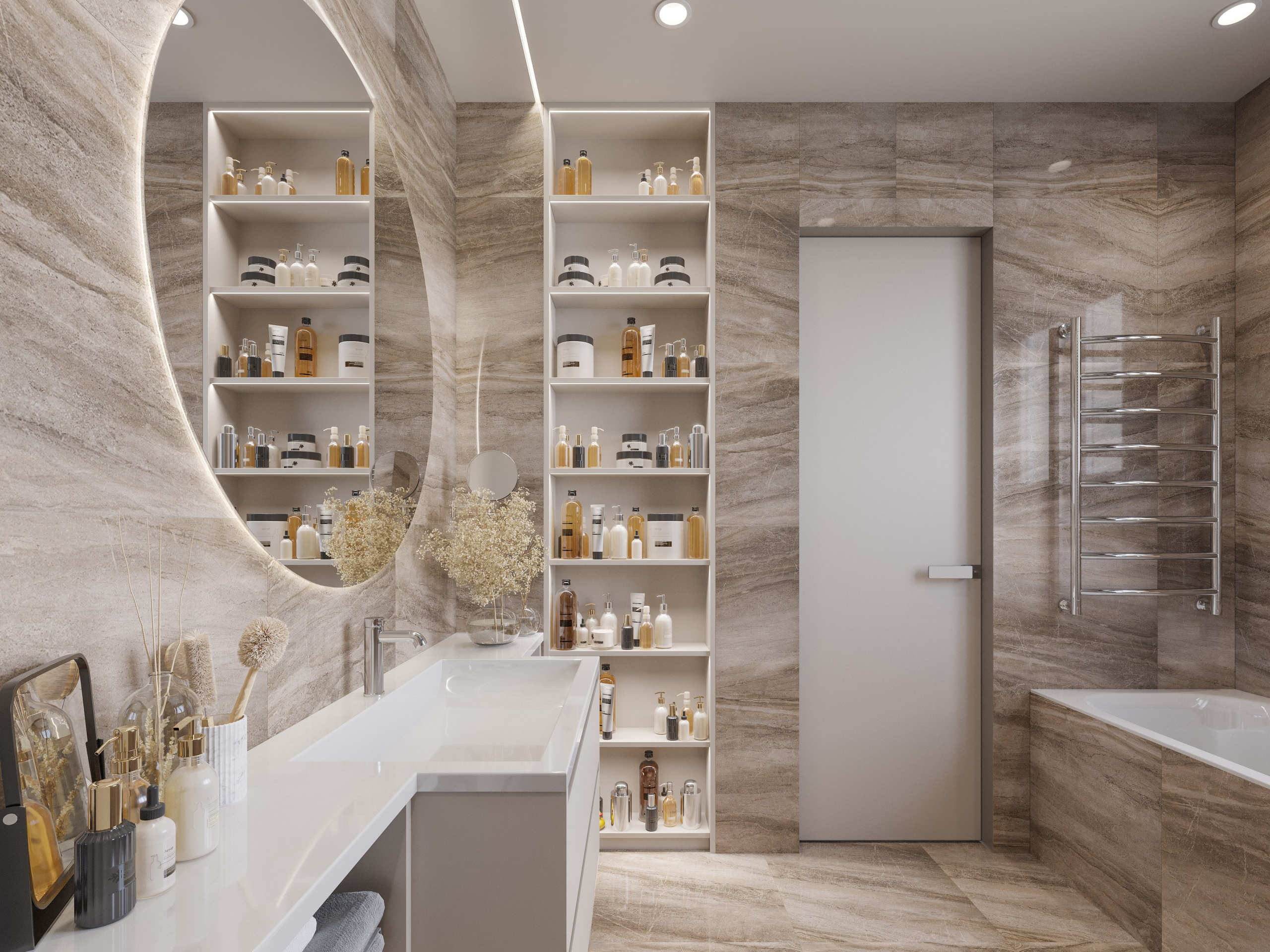 Проект Загородного Дома с 5 Детскими Комнатами | 3D Визуализация Современного Интерьера. Визуализатор интерьера в Москве | Брагин Кирилл