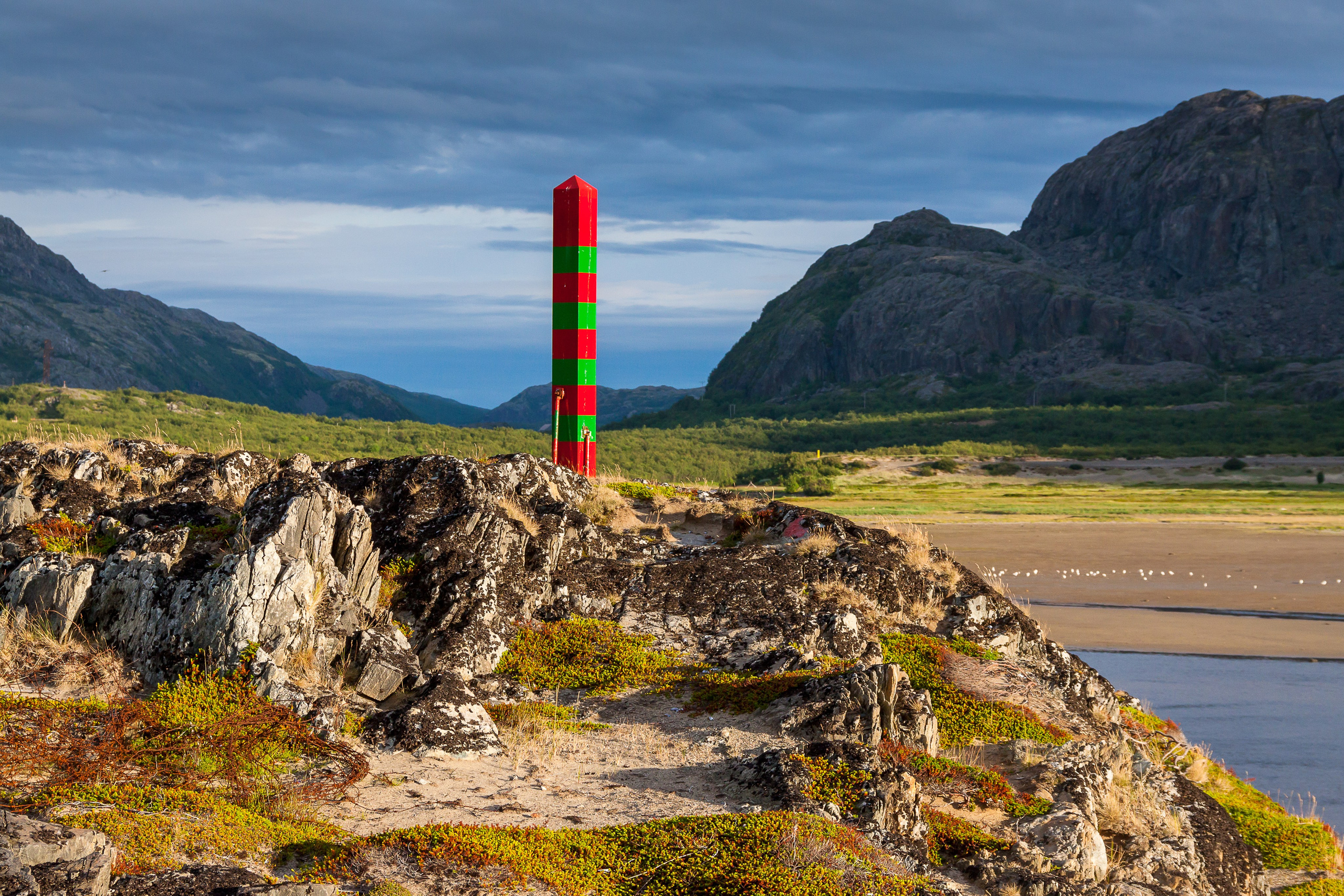 Баренцево море. Пейзажи Крайнего Севера. Баренцево море, Рыбачий, Средний, Немецкий