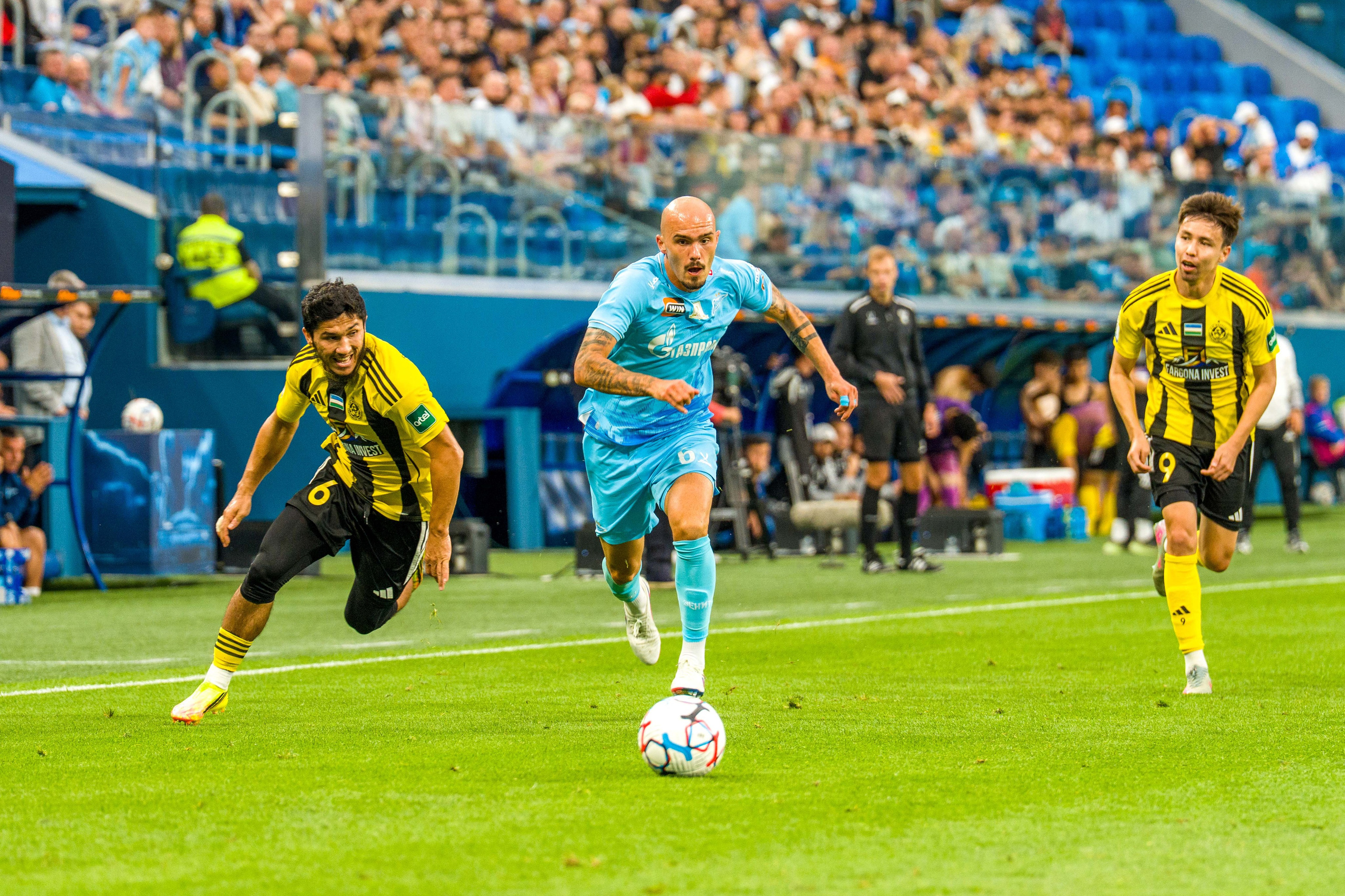 Zenit vs Neftchi 4-1 — Winline Super Series photo gallery, Gazprom Arena | Anton Gauf
