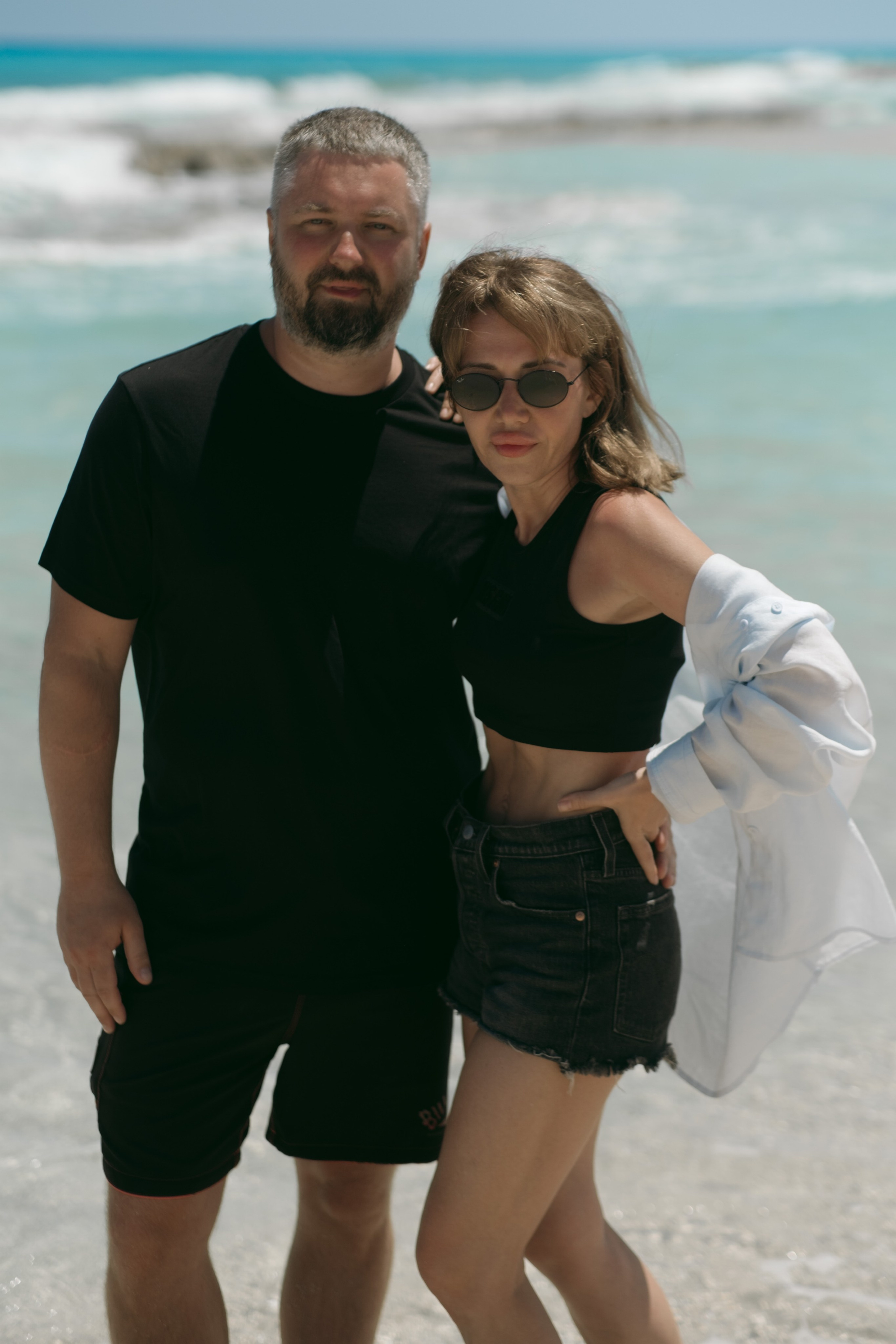 Roza and family. Egypt. Portrait photographer Olga Prokopova based in Budapest