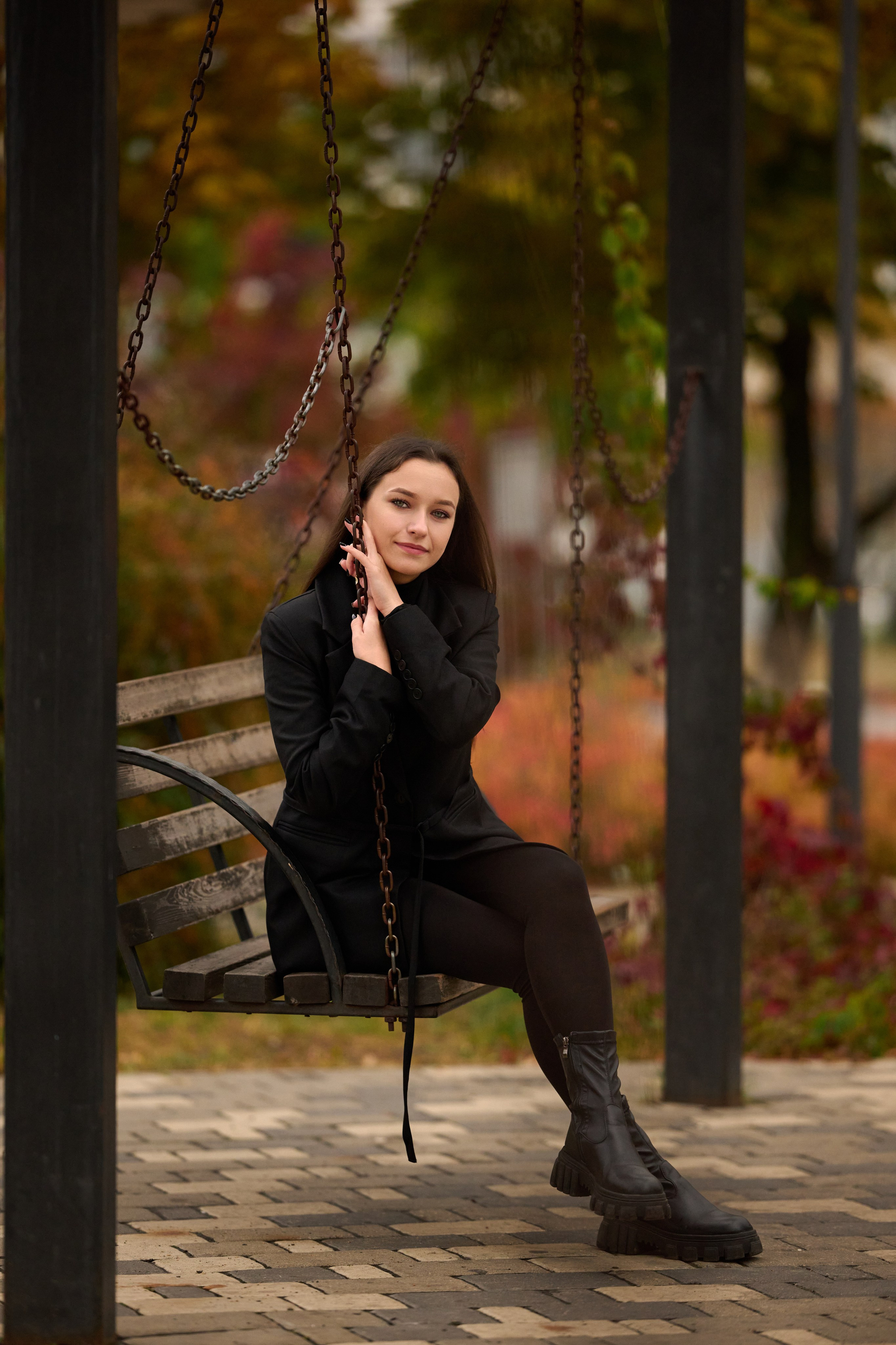 Фотосессия в золотой осени Старого Оскола. Профессиональный фотограф Старый Оскол, Губкин — свадьба, венчание, крещение, юбилей и день рождения