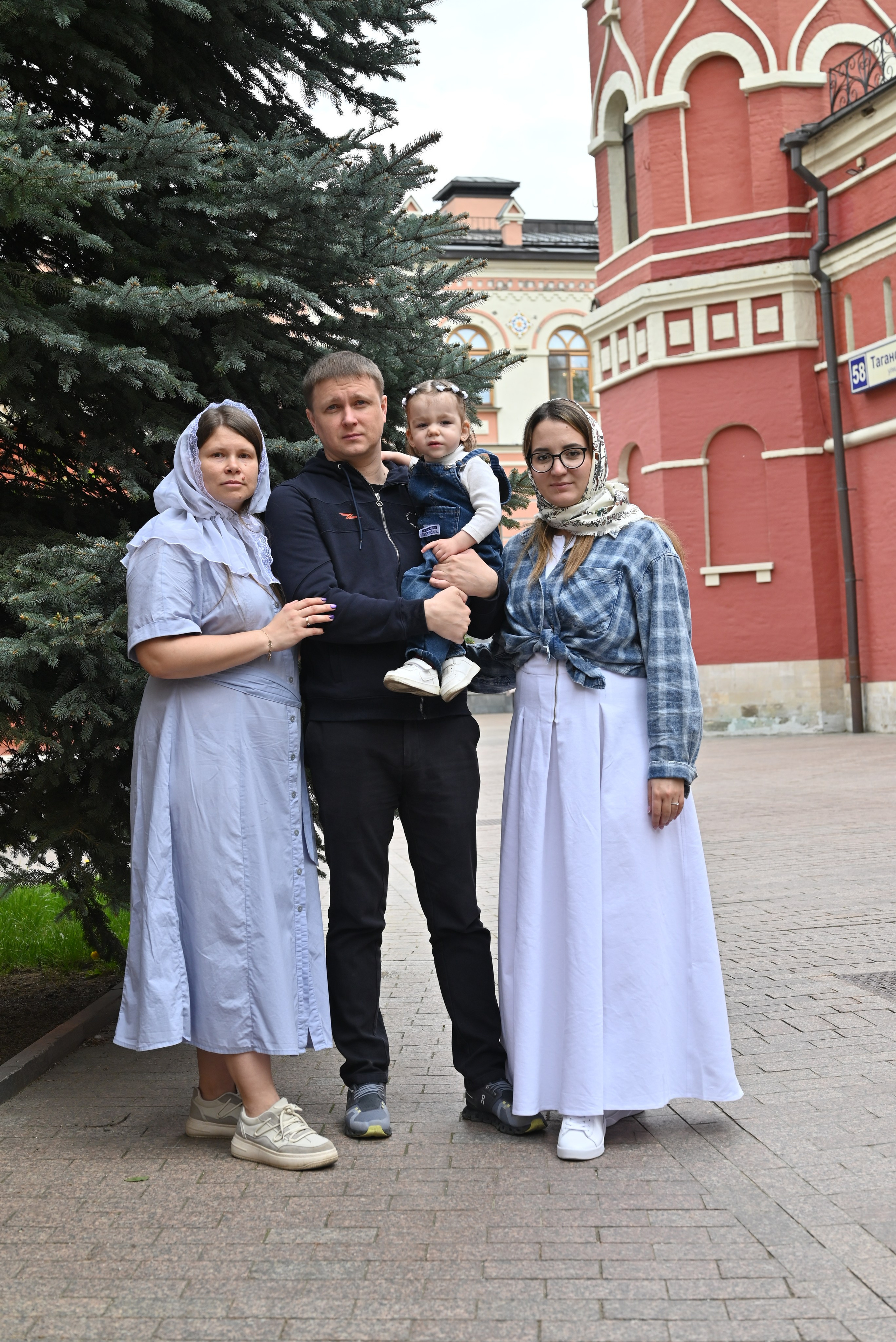 Крещение 7 мая. Семейный и детский фотограф Москва
