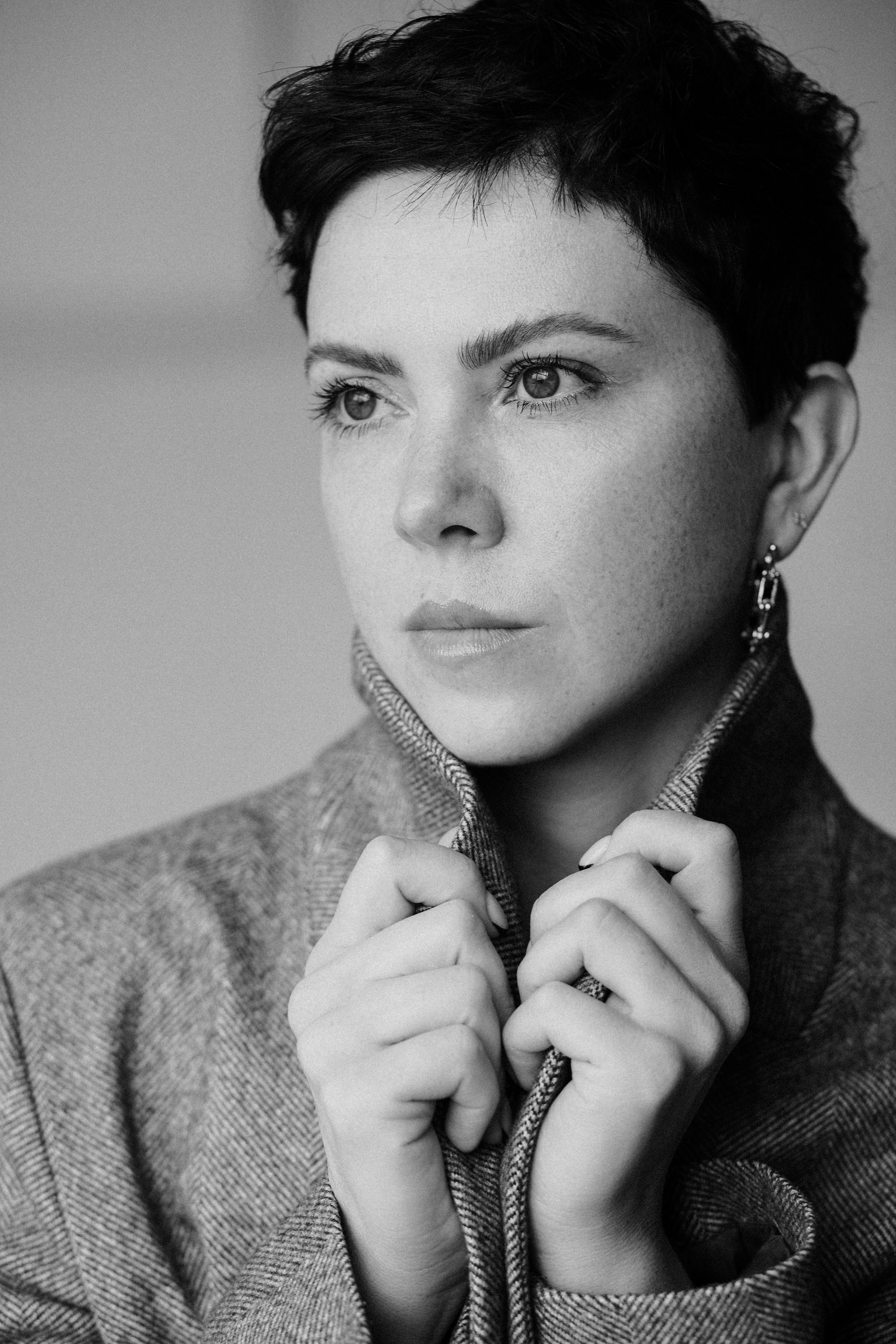 Студийные съемки в ч/б. Женский фотограф в Москве Рина Леонтьева