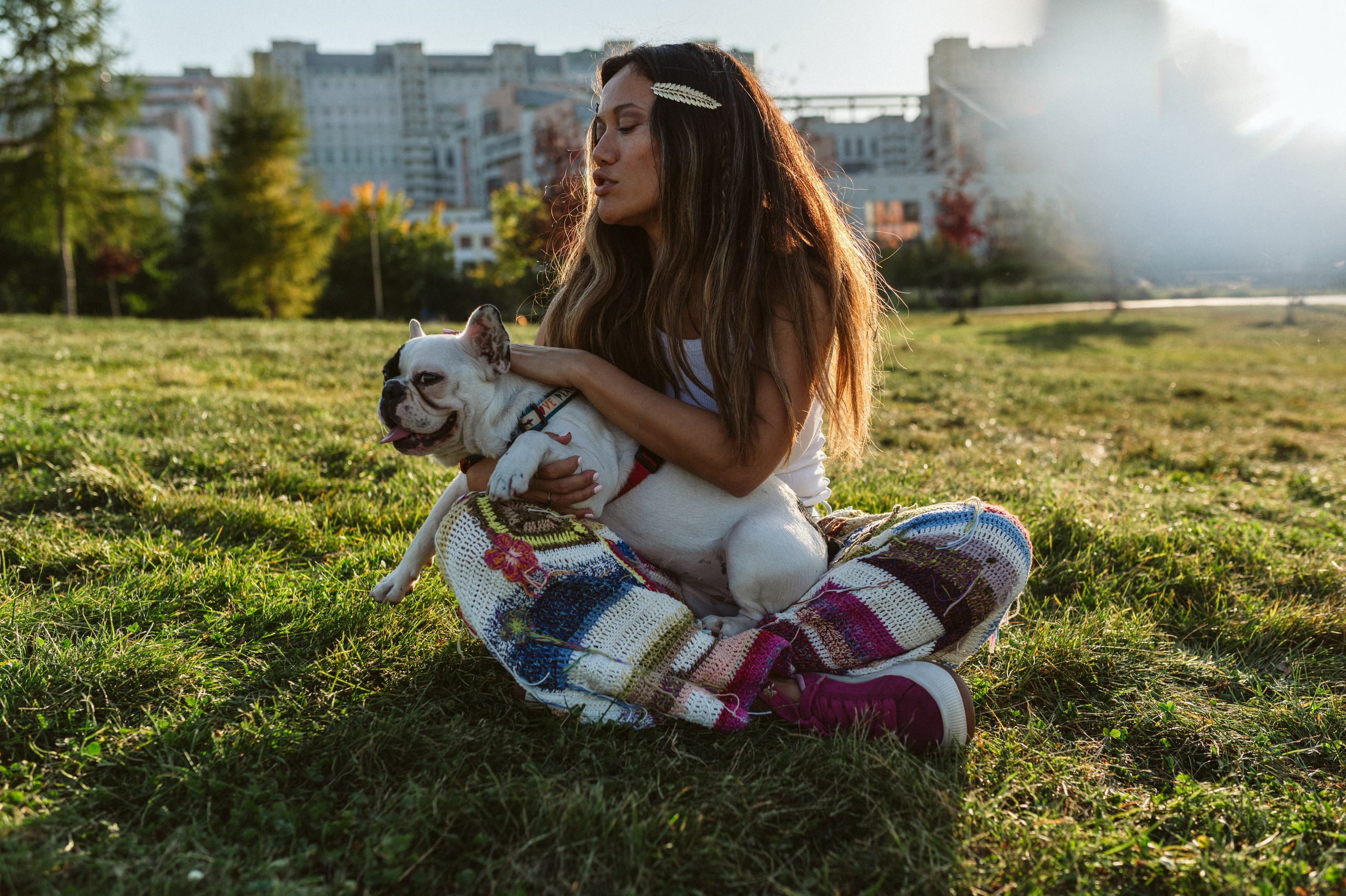 Инна и Белль. Фотограф анималист в Москве Ольга Агушева