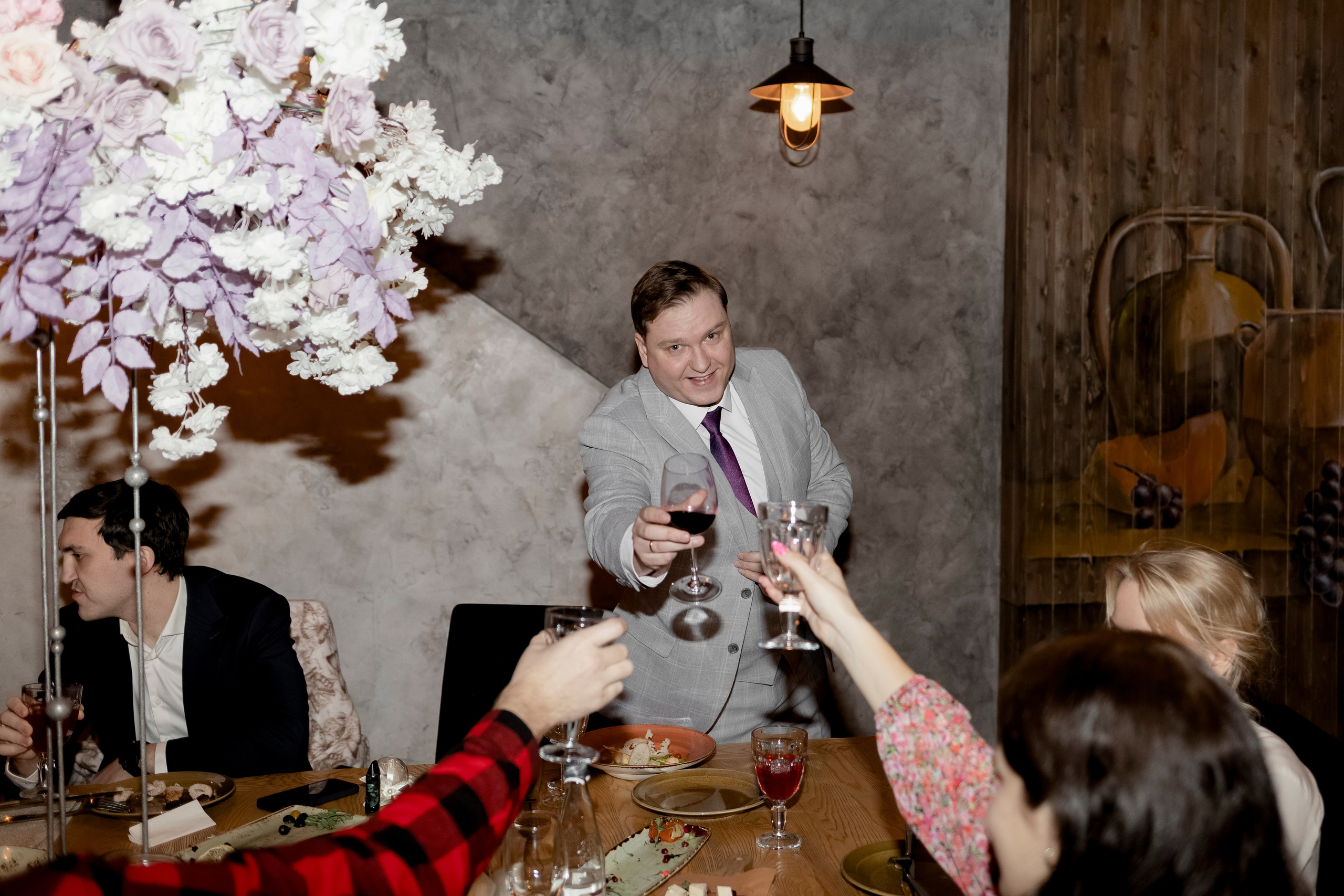 Репортаж свадебного вечера. Свадебный фотограф Александра Попова