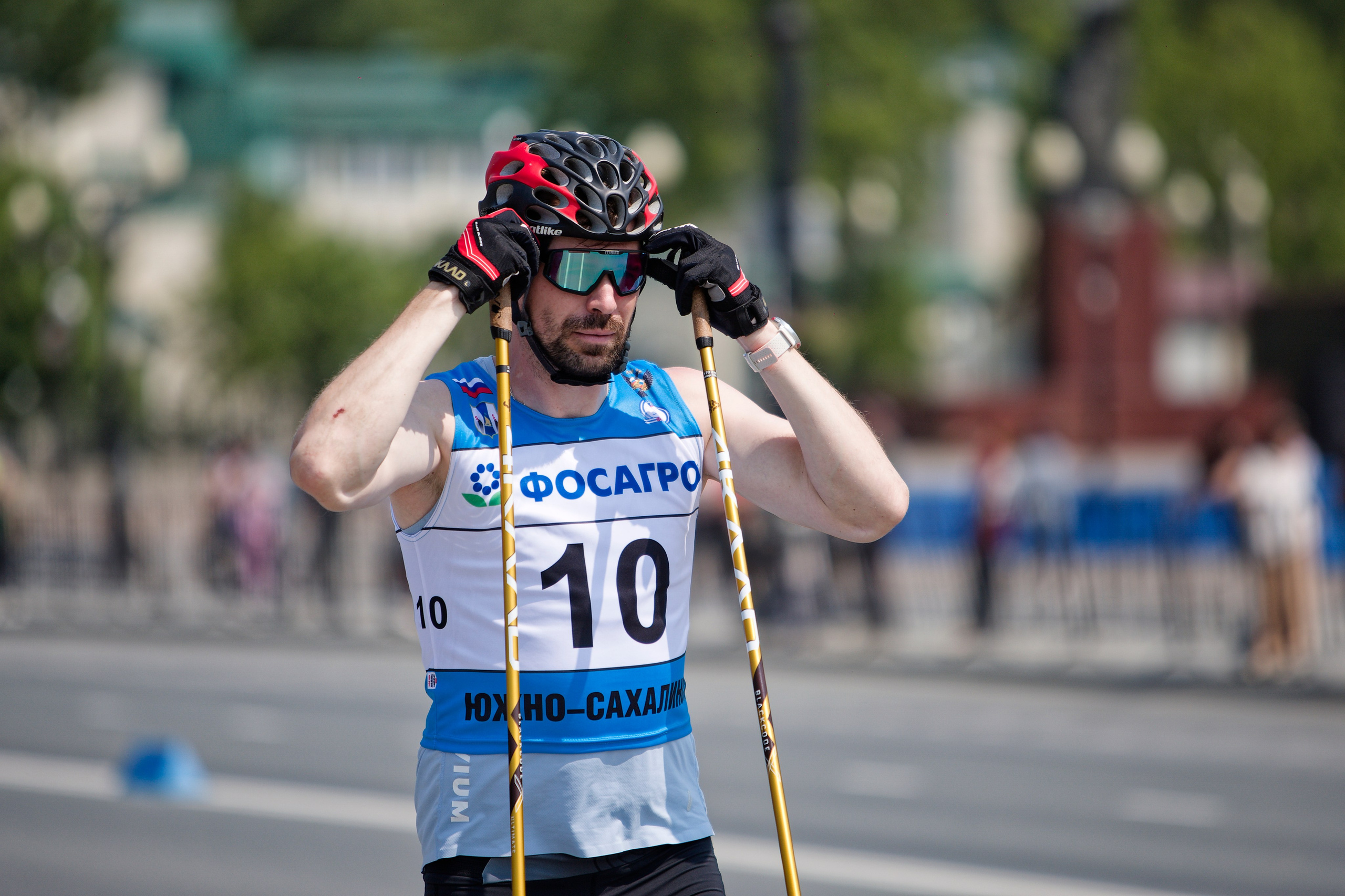 II этап Кубка России по лыжероллерам. Кутузов Евгений Фотограф в Южно-Сахалинске